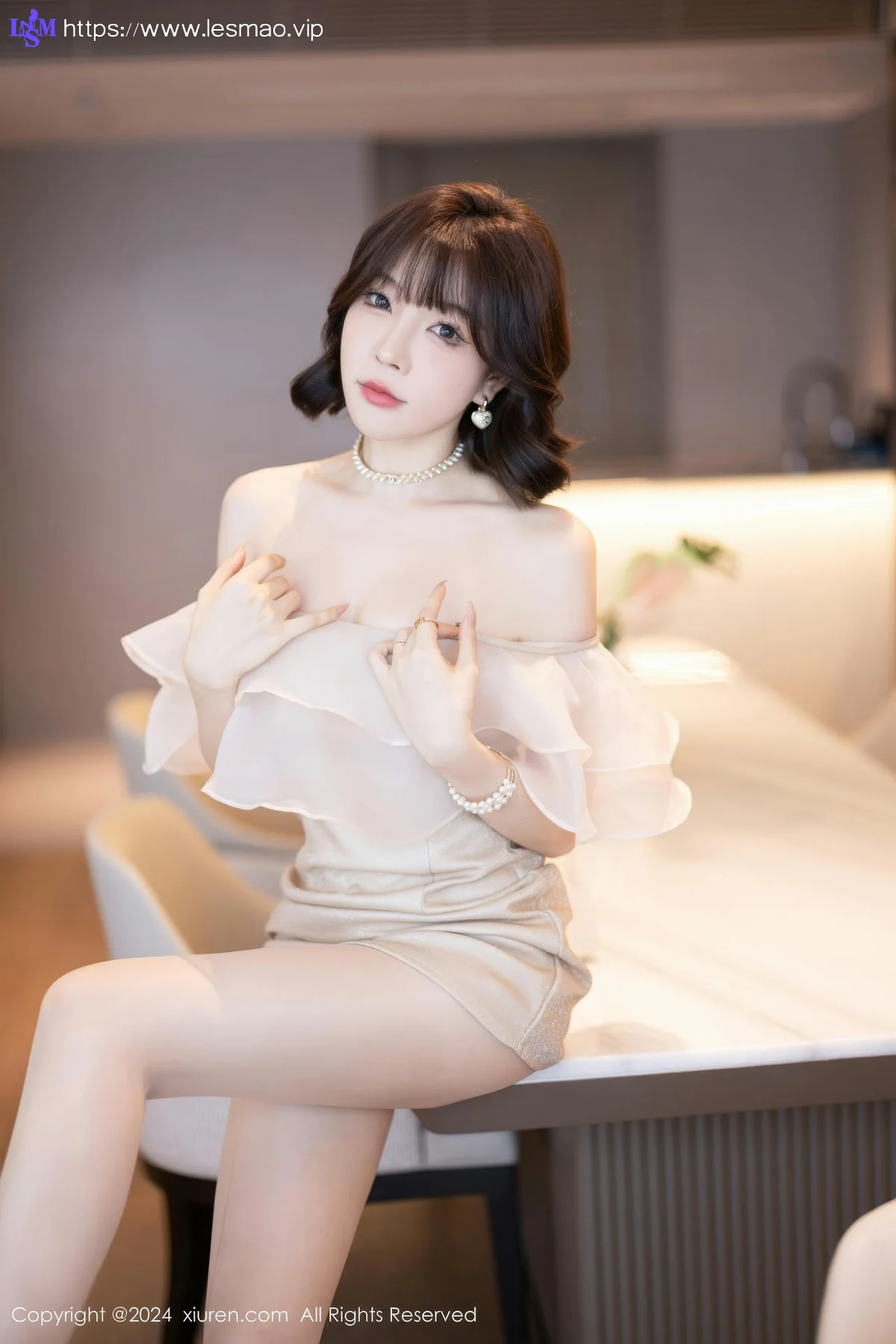 XiuRen 秀人 No.8917 徐莉芝Booty 黑色情趣内衣性感写真3 - 23
