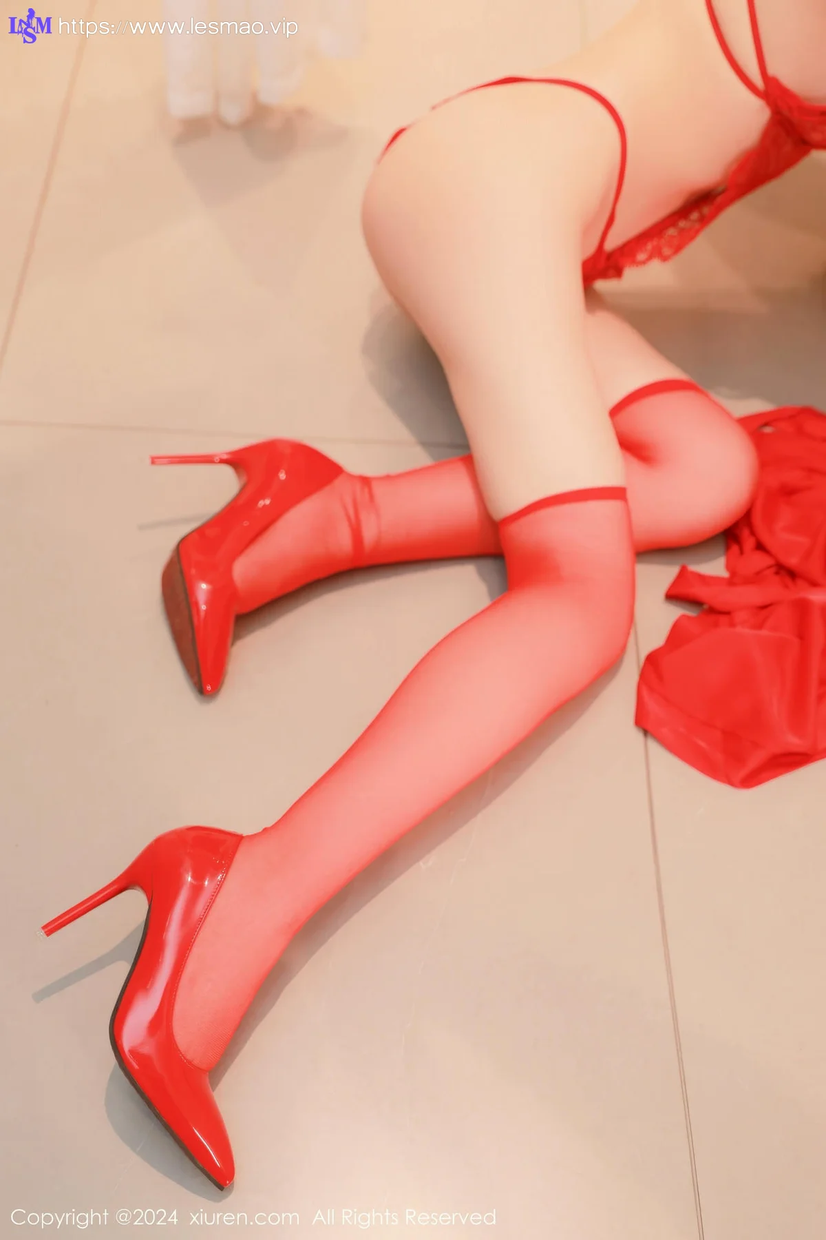 XiuRen 秀人 No.8922 桃妖夭 黑色情趣性感写真11 - 33