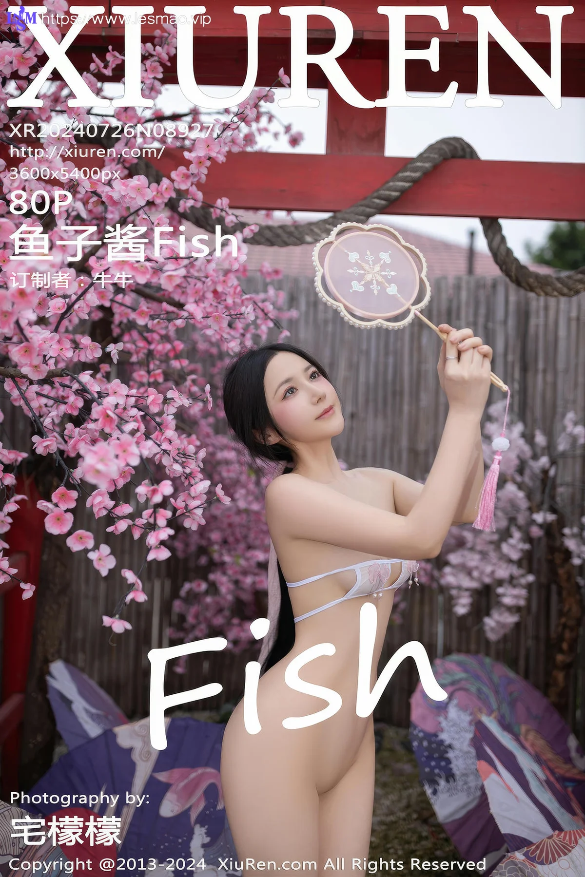 XiuRen 秀人 No.8927 鱼子酱Fish 白色轻透连衣裙迪拜旅拍11 - 81