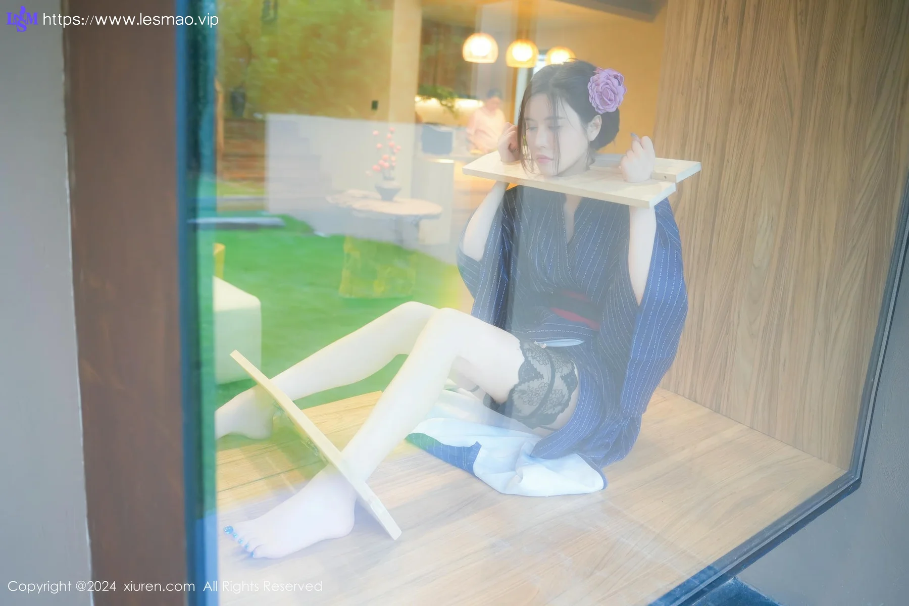XiuRen 秀人 No.8928 Erikaki  户外枷锁主题拍摄性感写真 - 27