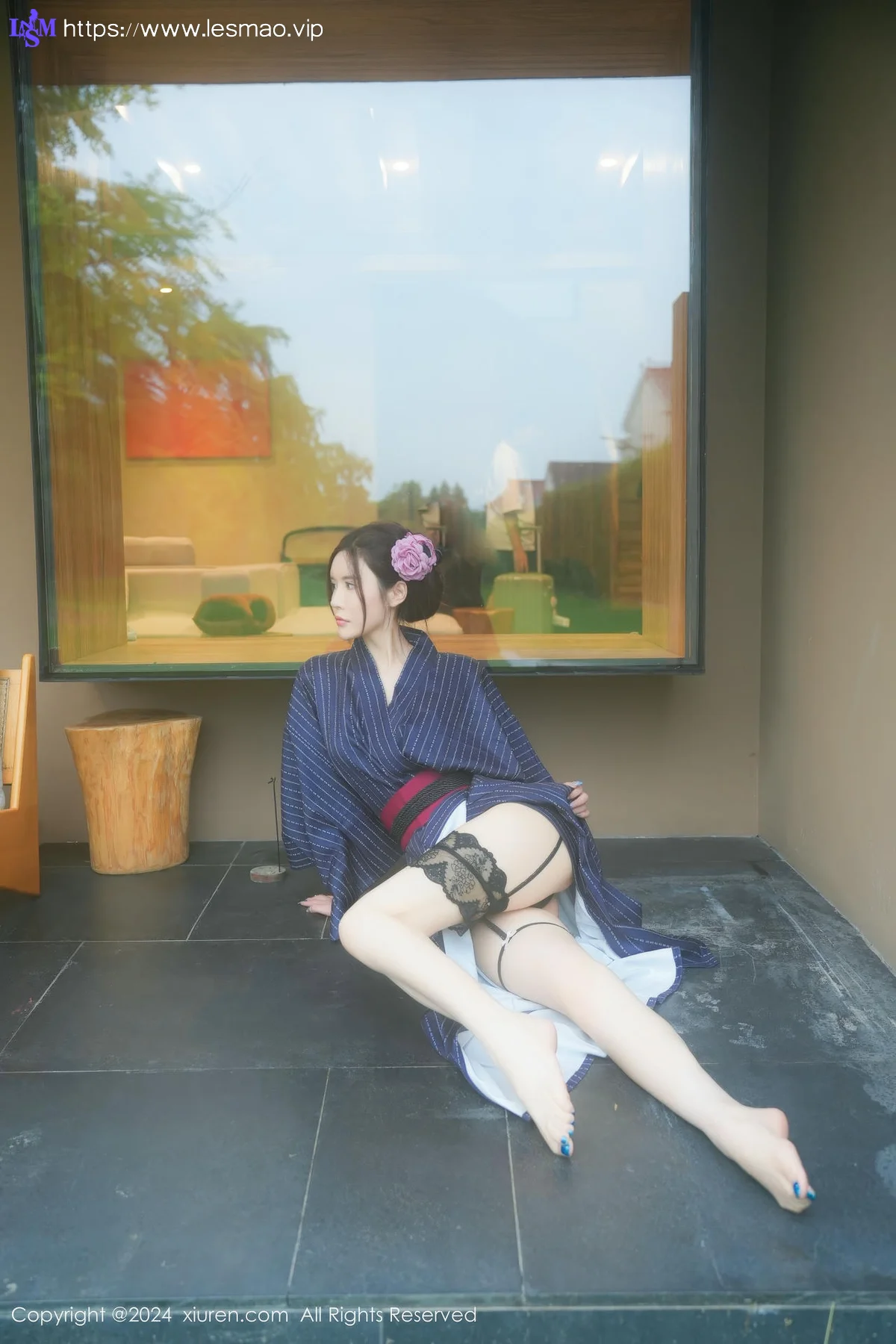 XiuRen 秀人 No.8928 Erikaki  户外枷锁主题拍摄性感写真 - 34