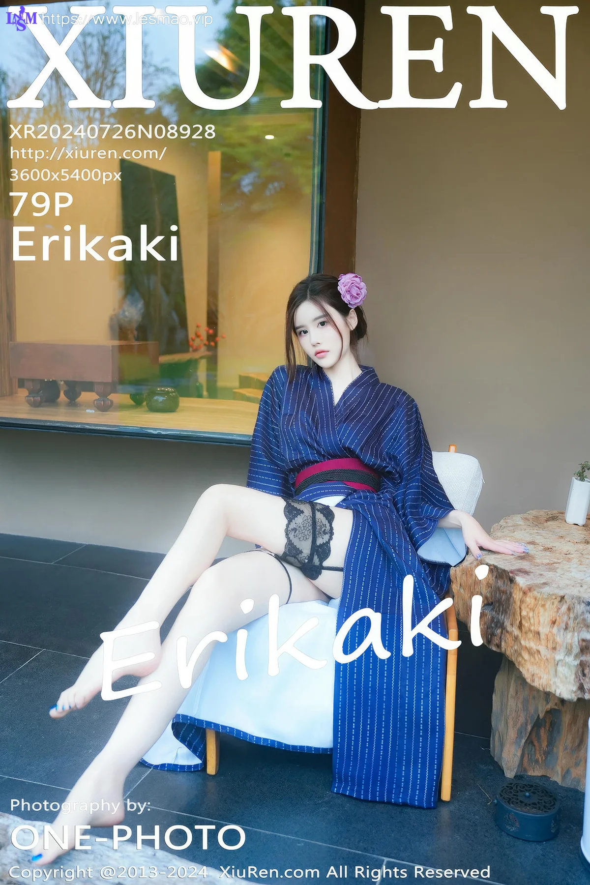 XiuRen 秀人 No.8928 Erikaki  户外枷锁主题拍摄性感写真 - 80