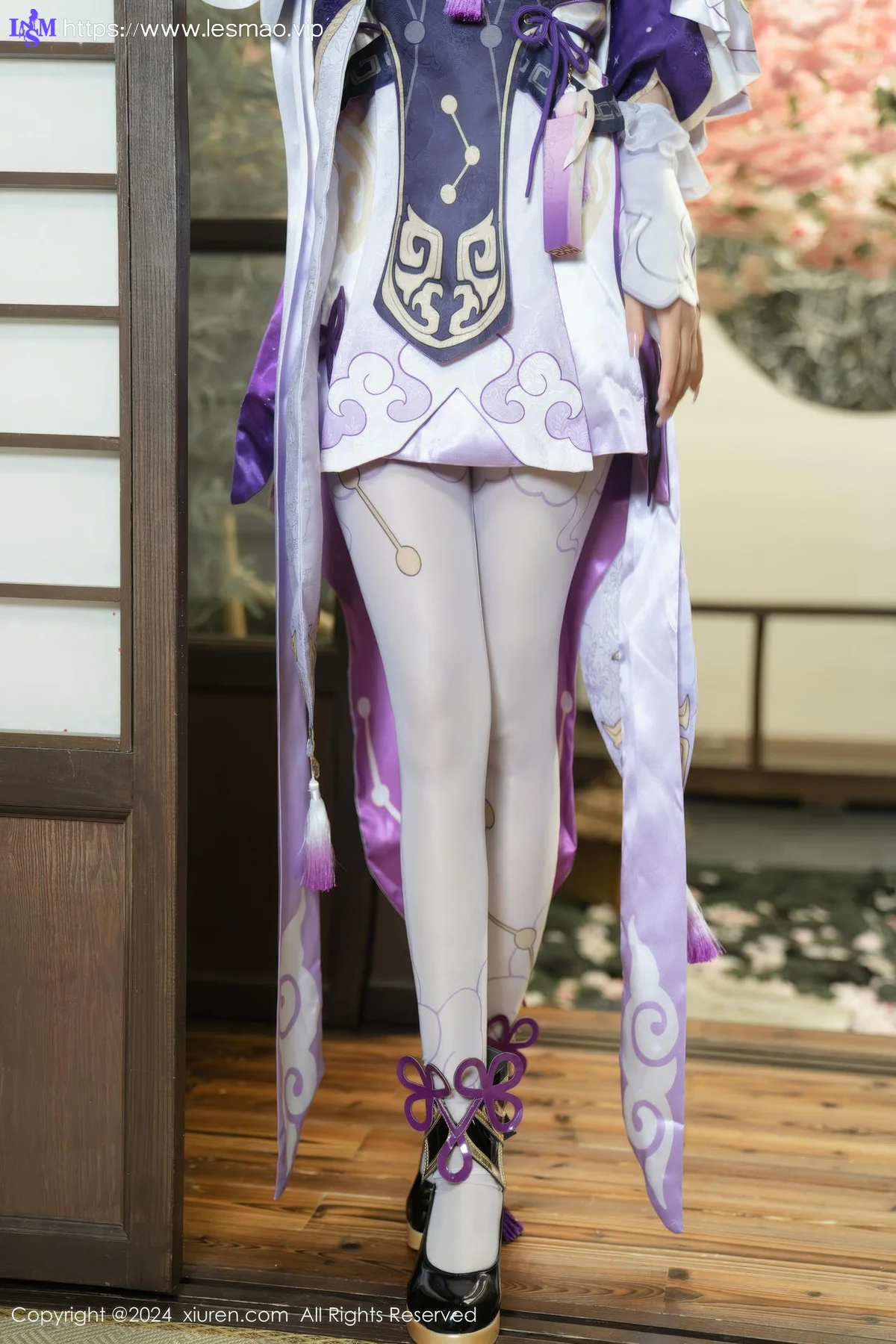 XiuRen 秀人 No.8943 杨晨晨Yome 紫色可爱风cosplay服装性感写真11 - 12