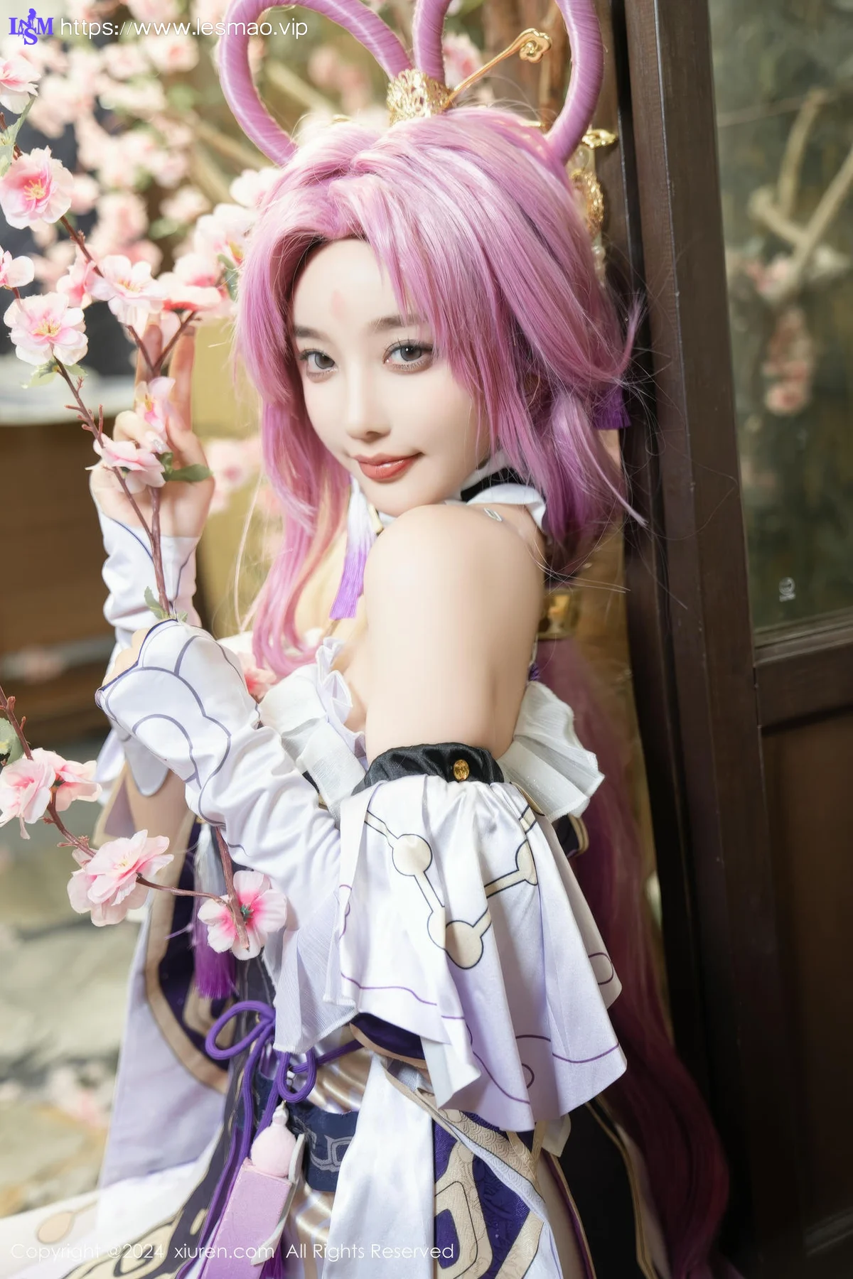 XiuRen 秀人 No.8943 杨晨晨Yome 紫色可爱风cosplay服装性感写真11 - 29