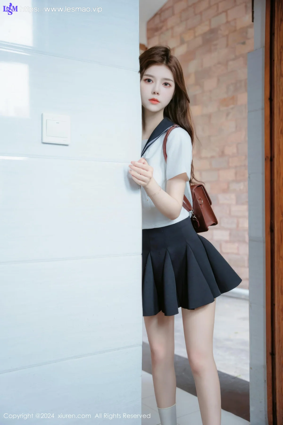 XiuRen 秀人 No.8948 拍黄瓜girl 首套写真JK制服22 - 20