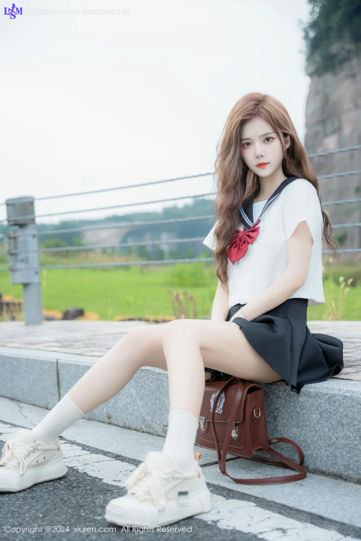 XiuRen 秀人 No.8948 拍黄瓜girl 首套写真JK制服22 - 47