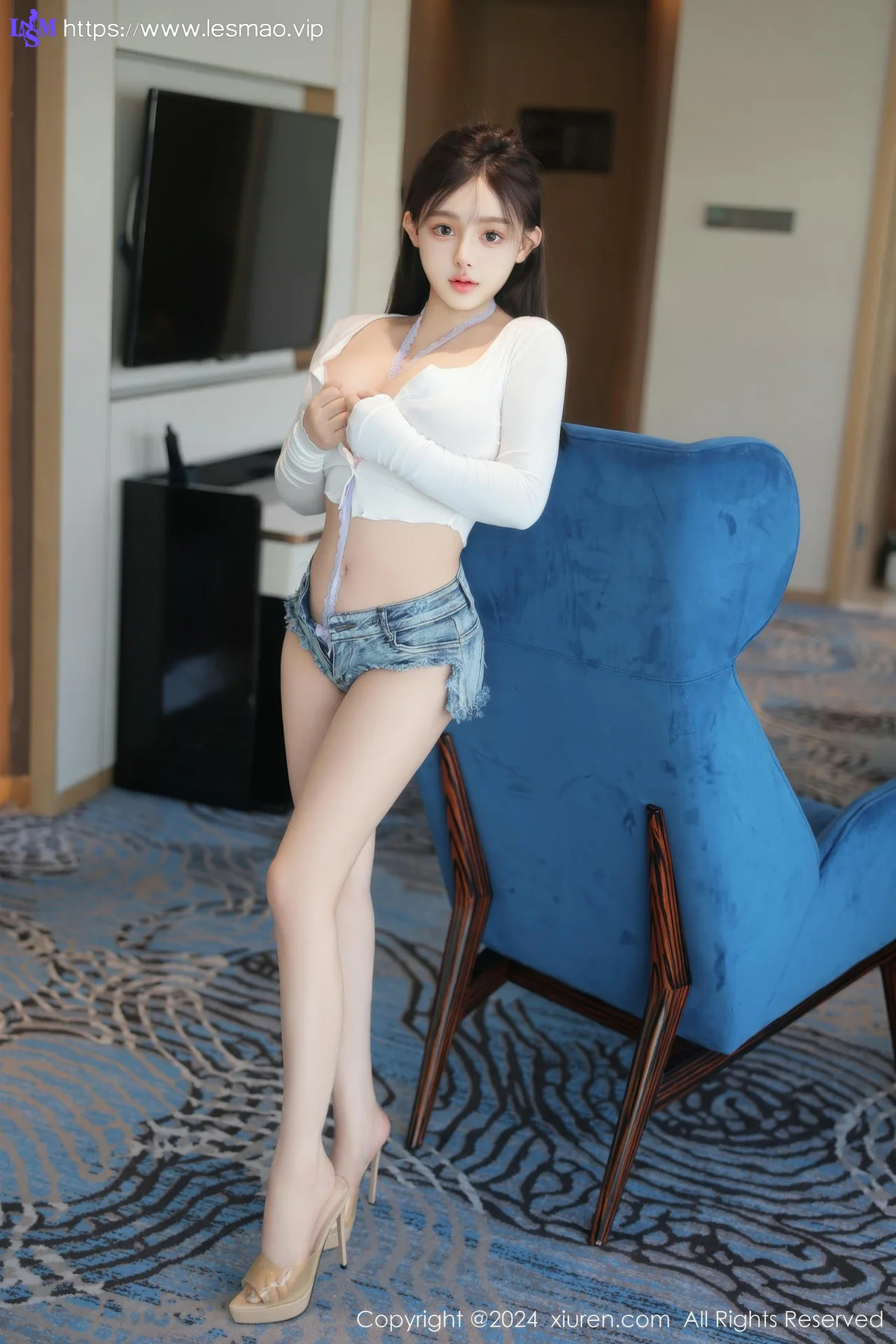 XiuRen 秀人 No.8958 娜娜子yy 演绎拍摄性感写真1 - 21