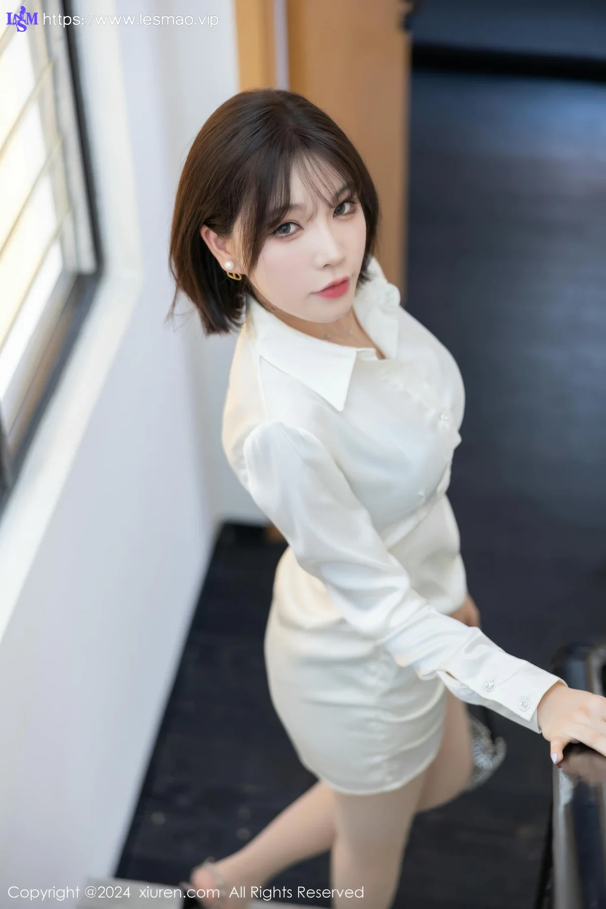 XiuRen 秀人 No.8963 徐莉芝Booty 白色连衣短裙性感写真2 - 31