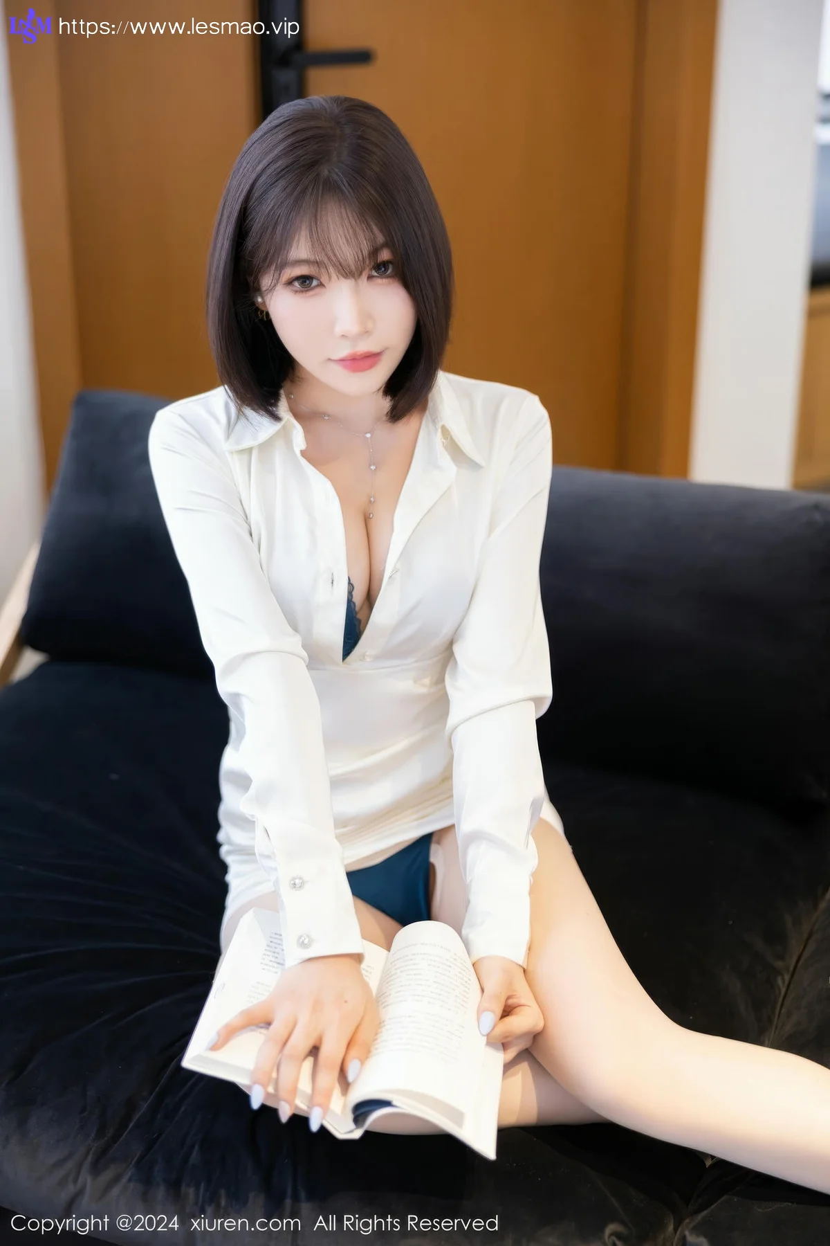 XiuRen 秀人 No.8963 徐莉芝Booty 白色连衣短裙性感写真2 - 33