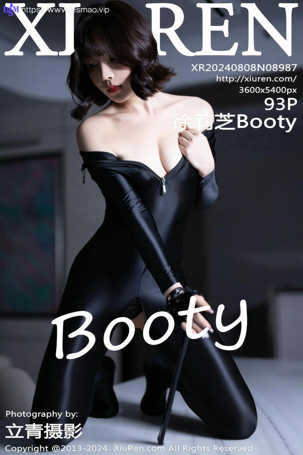 XiuRen 秀人 No.8987 徐莉芝Booty 魅惑黑丝性感写真22 - 94