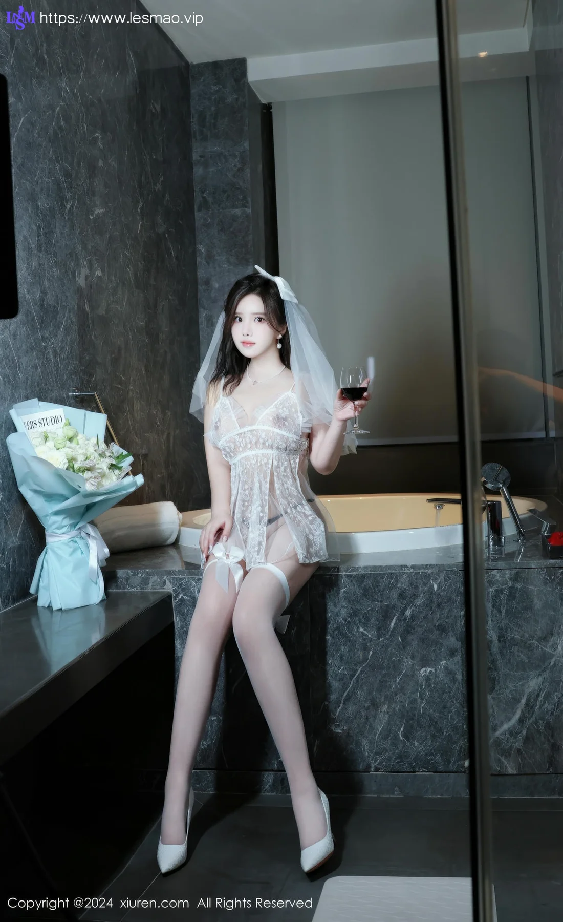 XiuRen 秀人 No.8991 小薯条nienie 连衣短裙性感写真11 - 38