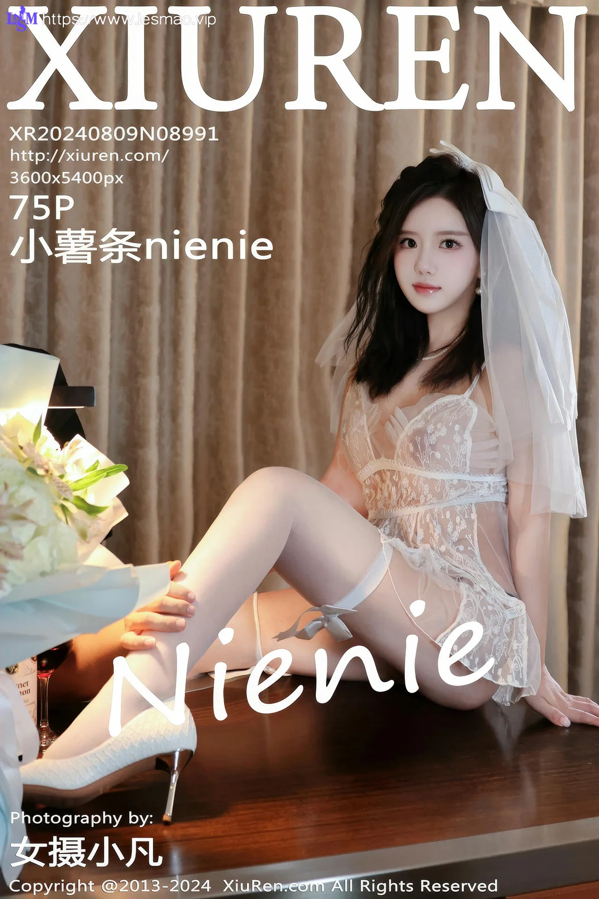 XiuRen 秀人 No.8991 小薯条nienie 连衣短裙性感写真11 - 76