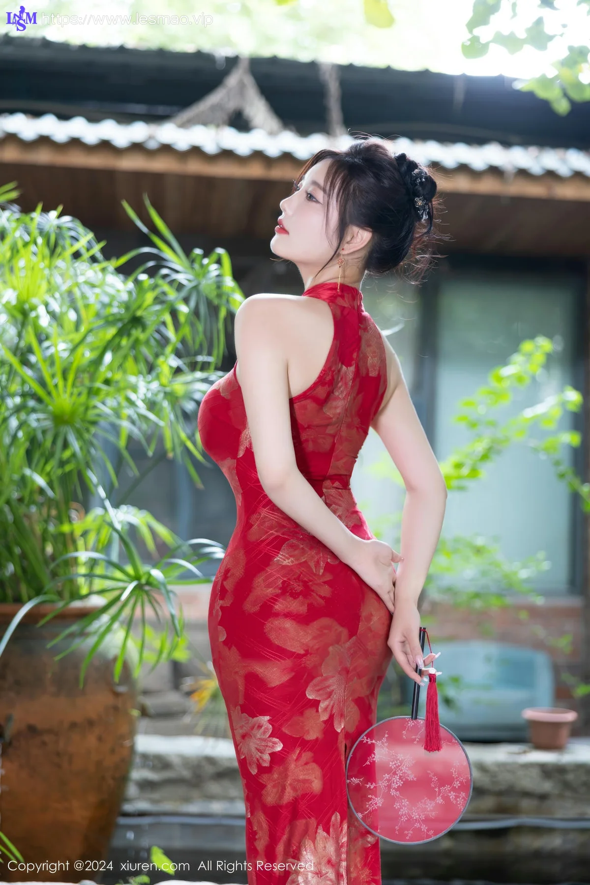 XiuRen 秀人 No.8996 杨晨晨Yome 红色旗袍性感写真1 - 22