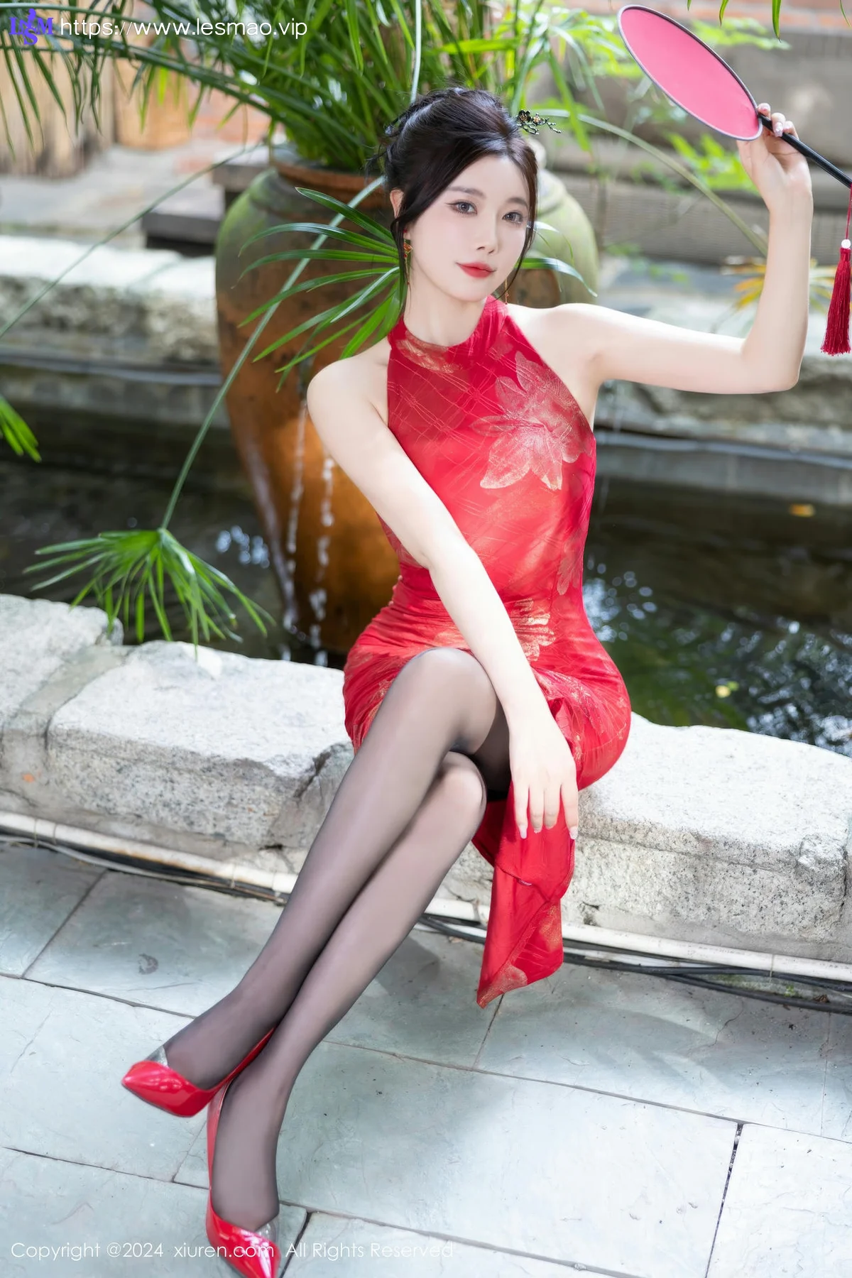 XiuRen 秀人 No.8996 杨晨晨Yome 红色旗袍性感写真1 - 25