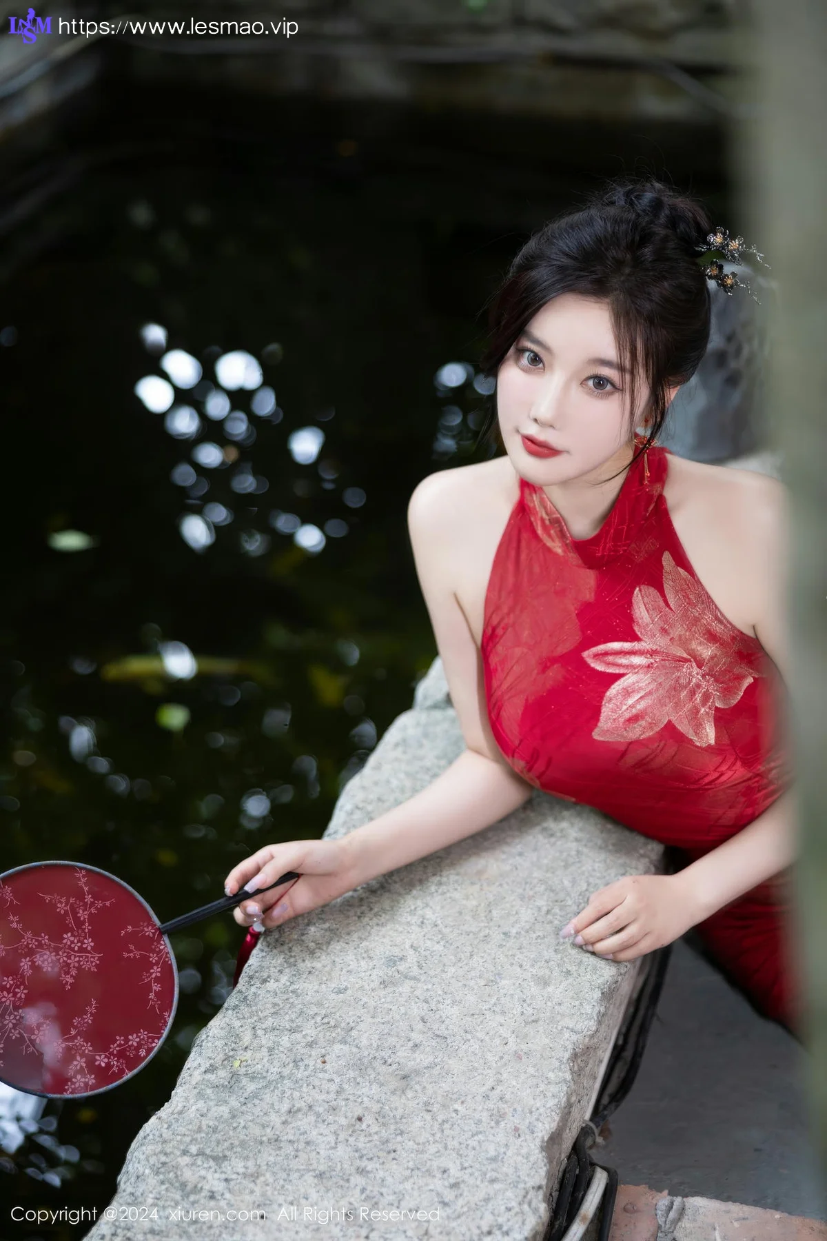 XiuRen 秀人 No.8996 杨晨晨Yome 红色旗袍性感写真1 - 29