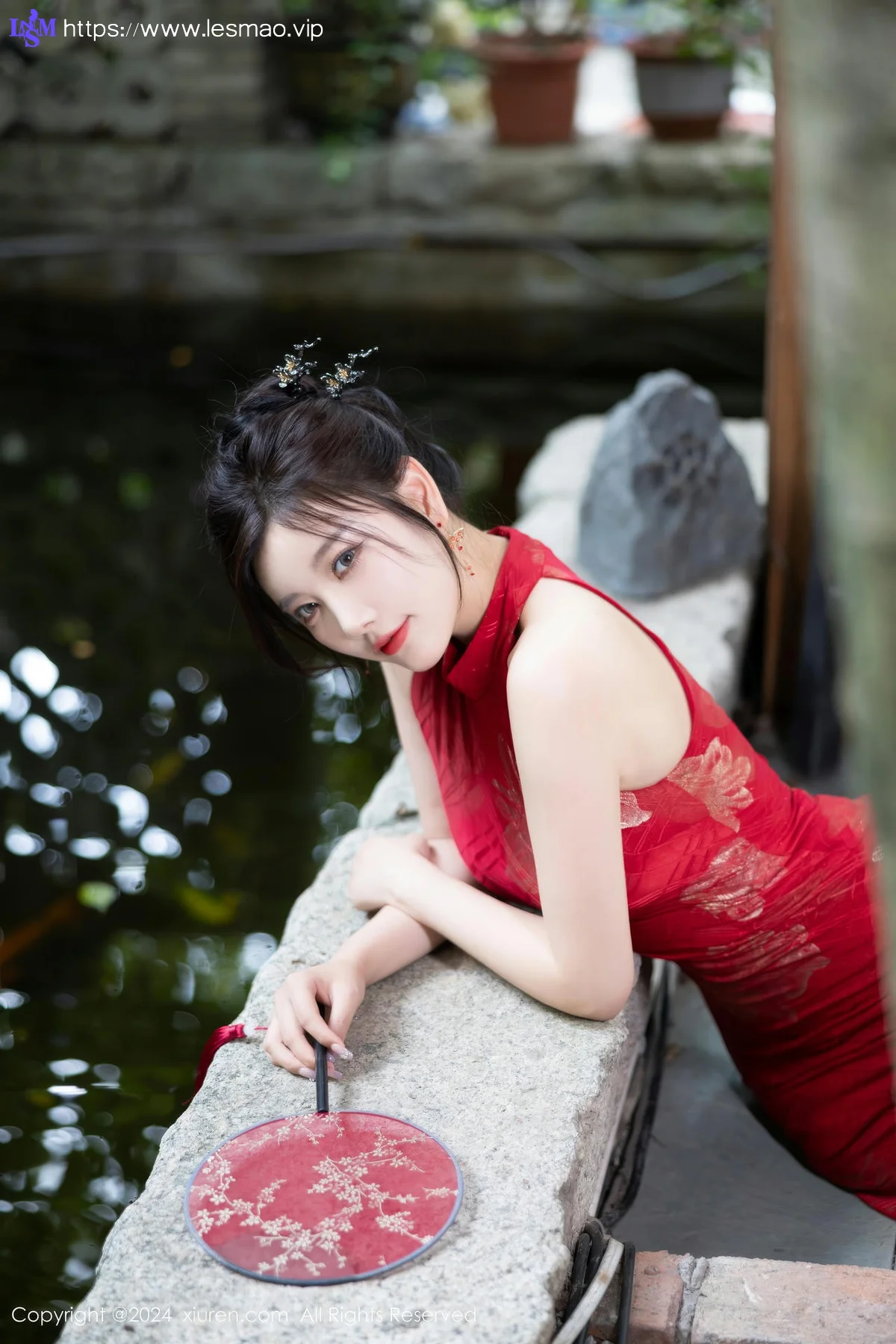 XiuRen 秀人 No.8996 杨晨晨Yome 红色旗袍性感写真1 - 30