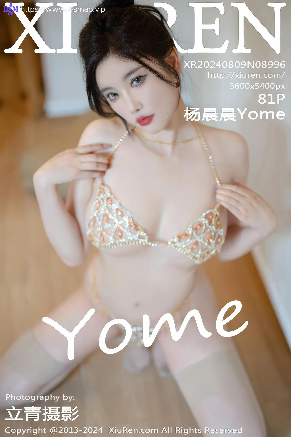 XiuRen 秀人 No.8996 杨晨晨Yome 红色旗袍性感写真1 - 82