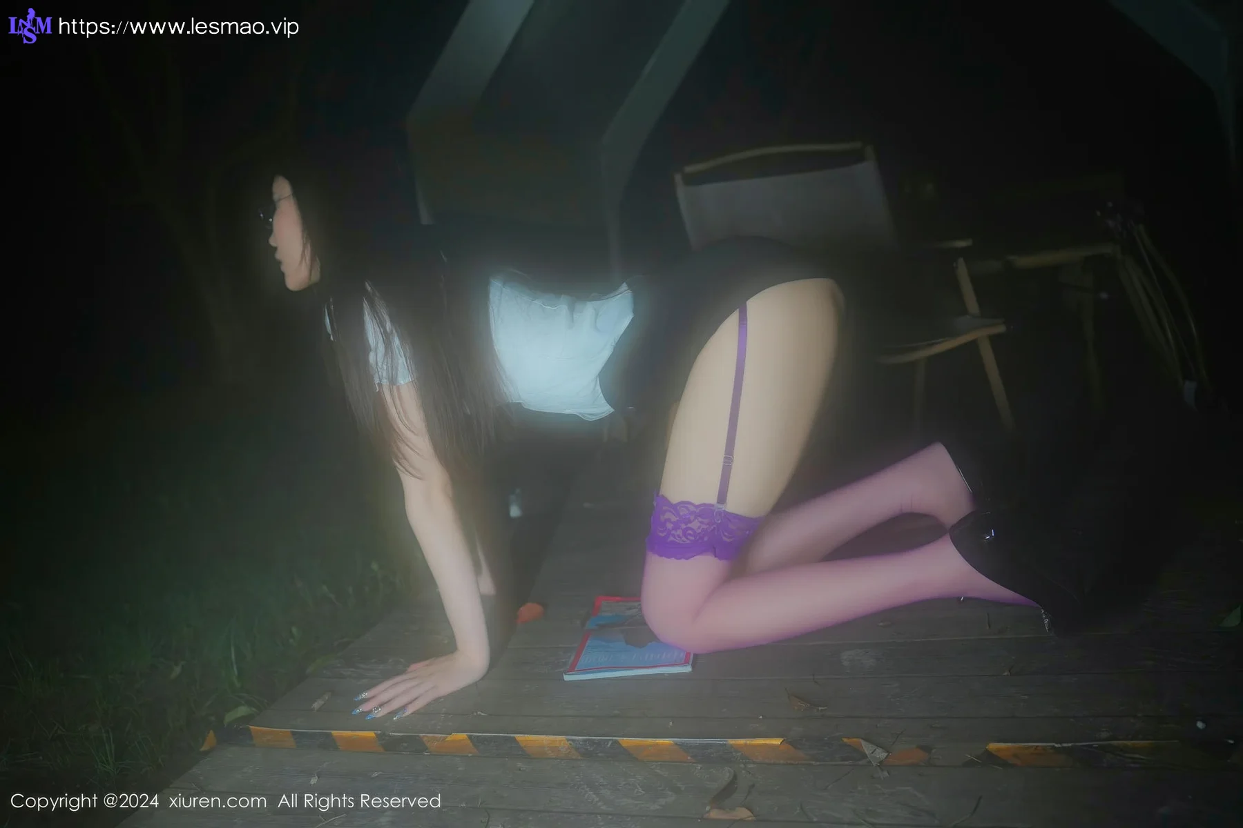 XiuRen 秀人 No.8999 Erikaki 紫色丝袜性感写真111 - 23