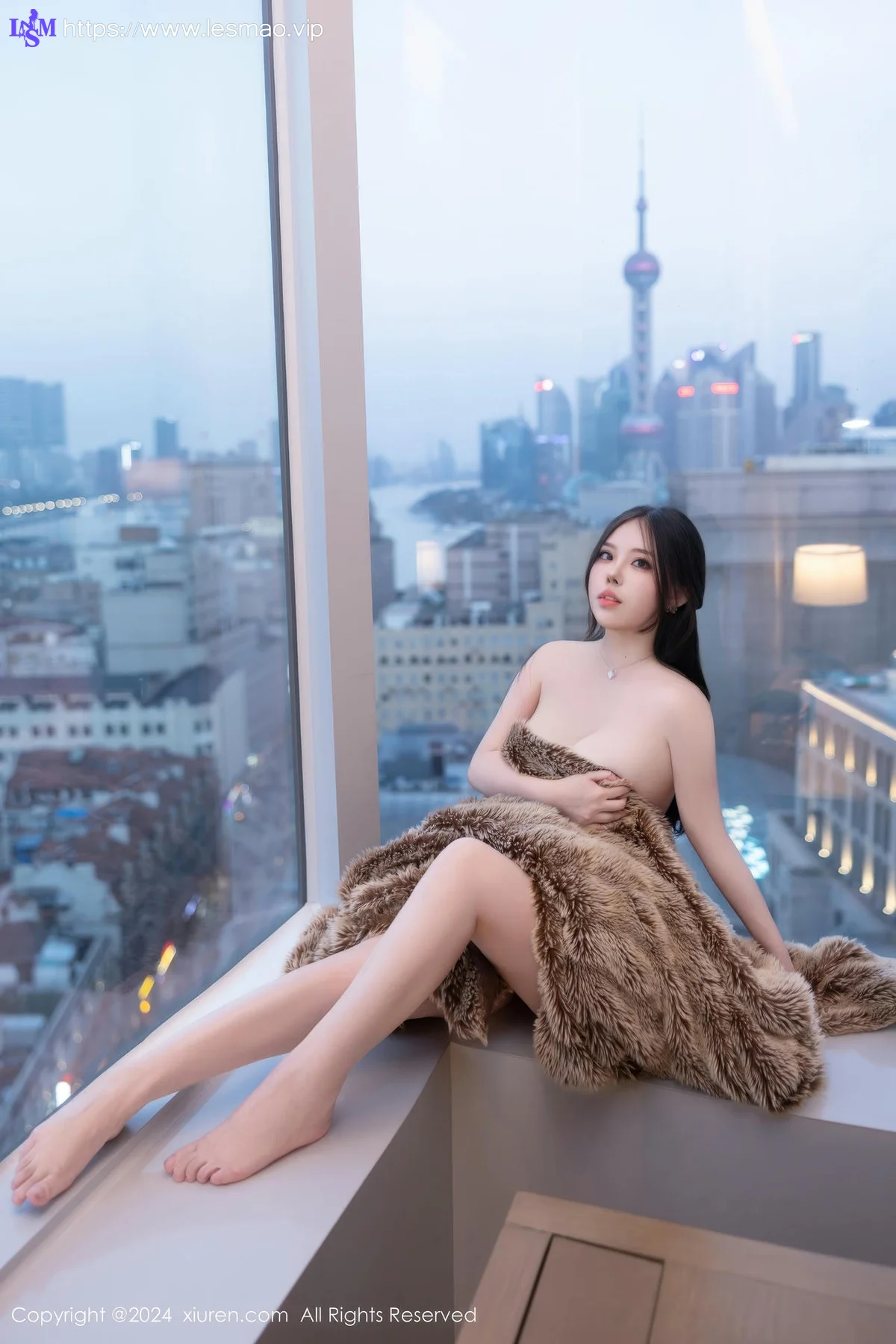 XiuRen 秀人 No.9012 白茹雪abby 黑色皮衣性感写真11 - 41