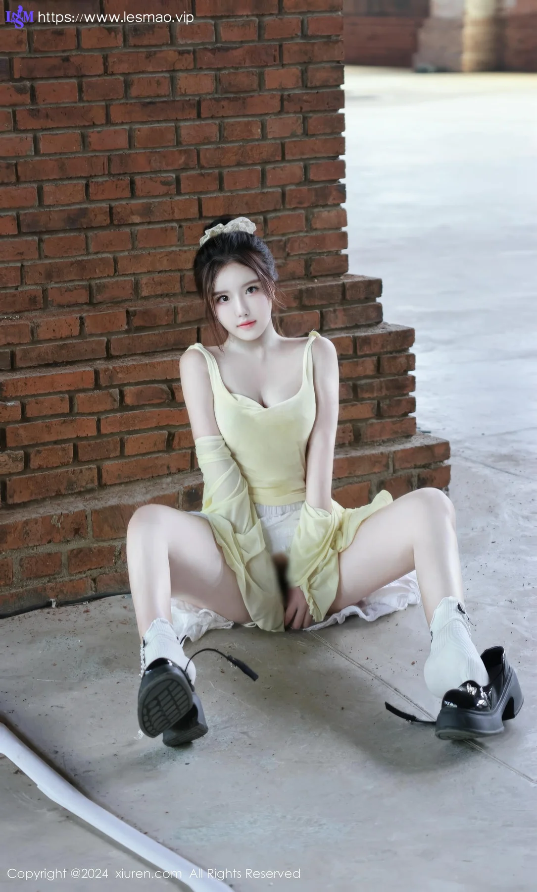 XiuRen 秀人 No.9024 小薯条nienie 共享电动车主题拍摄性感写真11 - 42