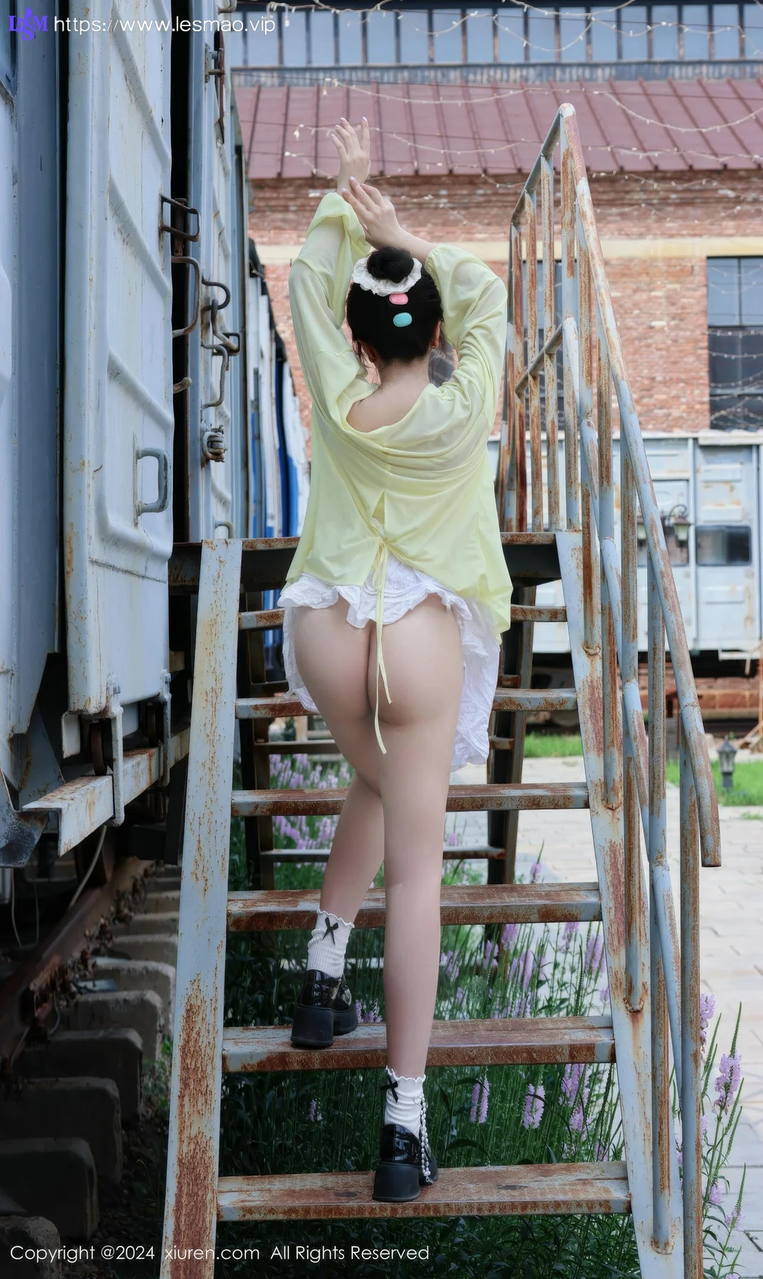 XiuRen 秀人 No.9024 小薯条nienie 共享电动车主题拍摄性感写真11 - 47