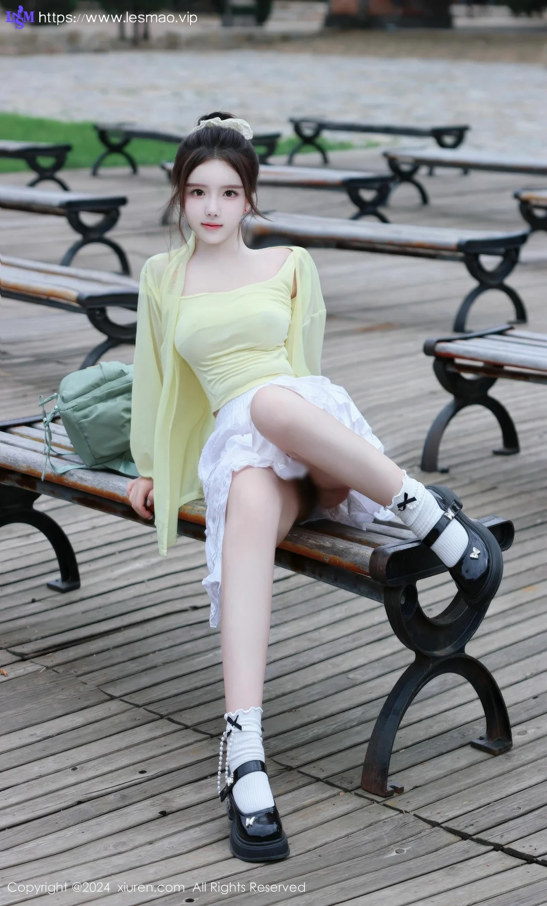 XiuRen 秀人 No.9024 小薯条nienie 共享电动车主题拍摄性感写真11 - 49