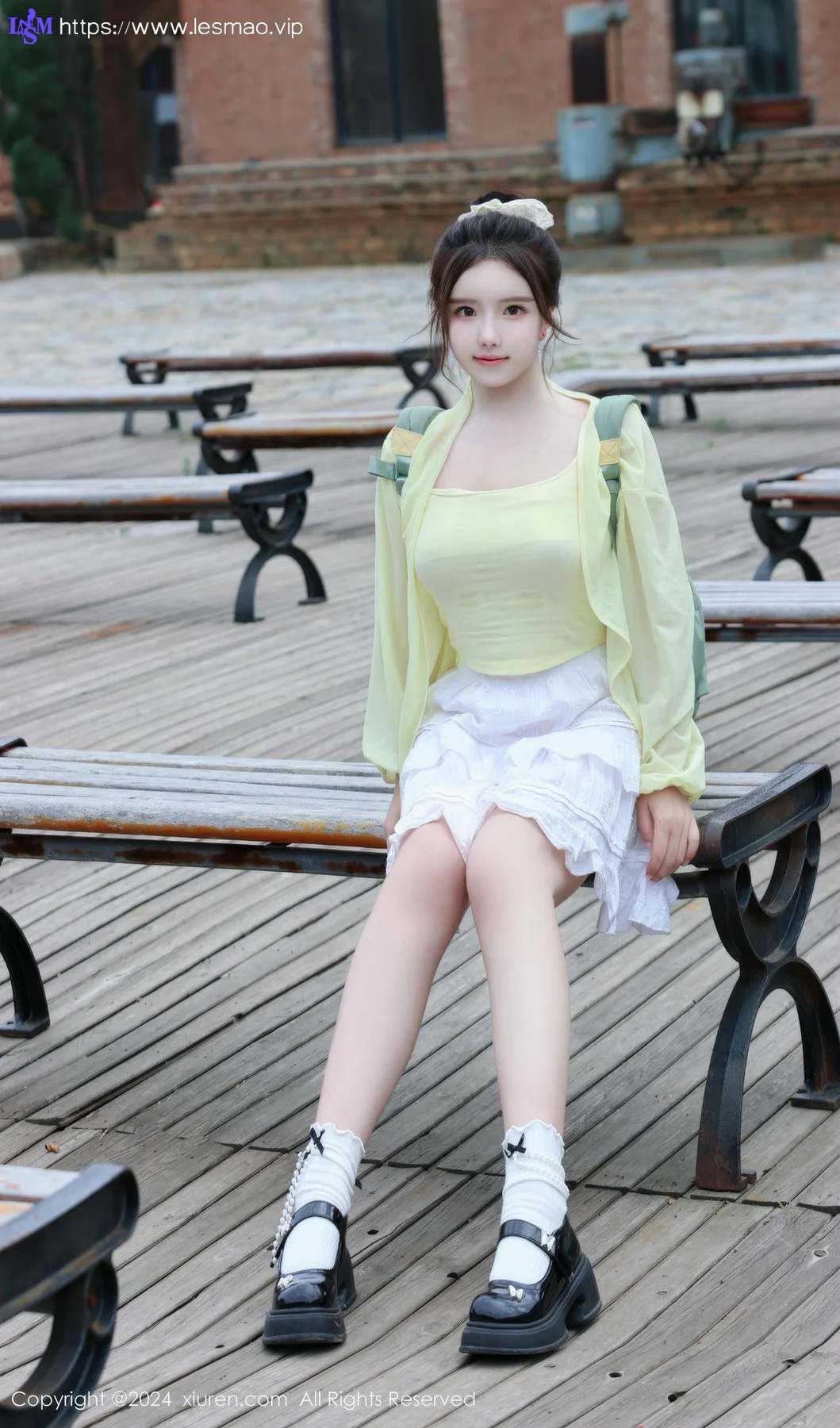 XiuRen 秀人 No.9024 小薯条nienie 共享电动车主题拍摄性感写真11 - 57