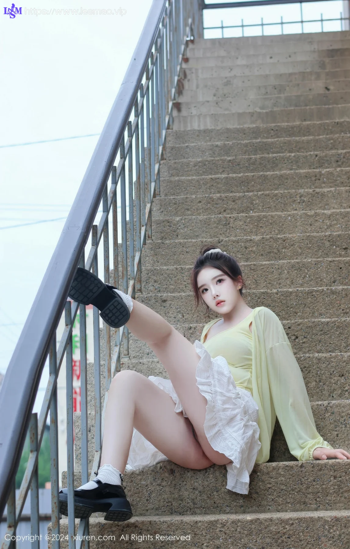 XiuRen 秀人 No.9024 小薯条nienie 共享电动车主题拍摄性感写真11 - 62