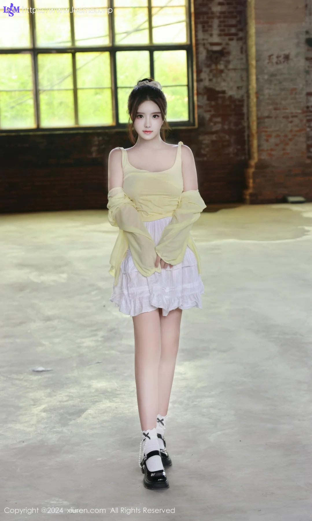 XiuRen 秀人 No.9024 小薯条nienie 共享电动车主题拍摄性感写真11 - 65
