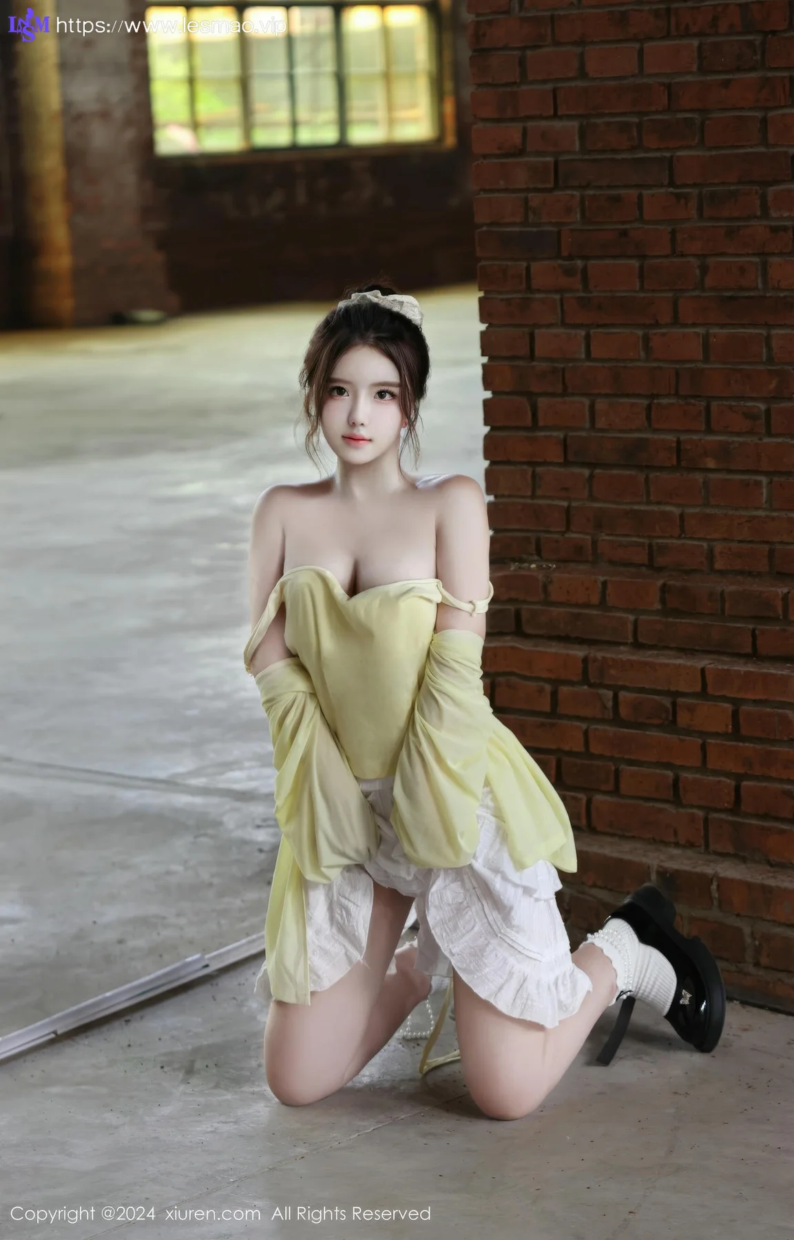 XiuRen 秀人 No.9024 小薯条nienie 共享电动车主题拍摄性感写真11 - 71