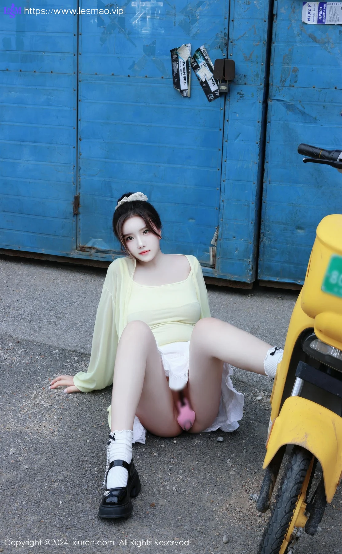 XiuRen 秀人 No.9024 小薯条nienie 共享电动车主题拍摄性感写真11 - 74