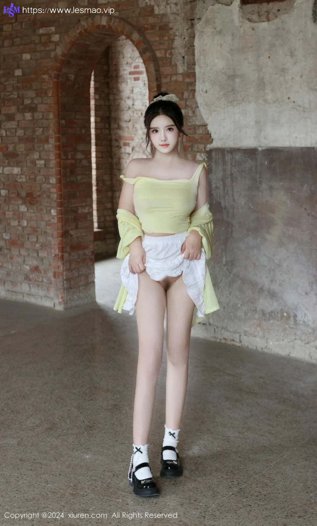 XiuRen 秀人 No.9024 小薯条nienie 共享电动车主题拍摄性感写真11 - 86