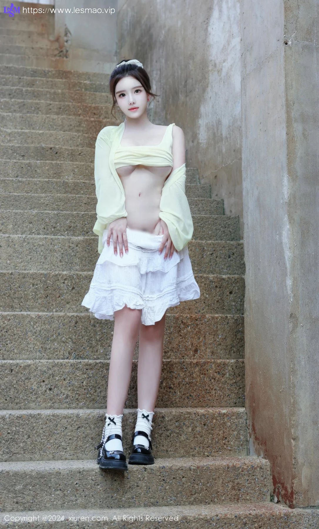 XiuRen 秀人 No.9024 小薯条nienie 共享电动车主题拍摄性感写真11 - 87