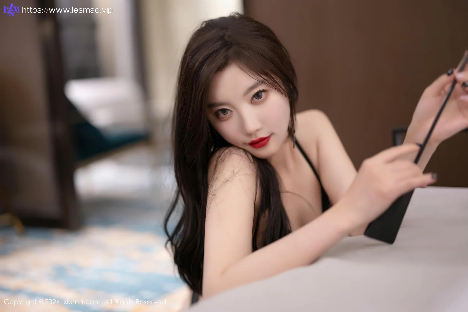 XiuRen 秀人 No.9028 杨晨晨Yome 黑色情趣性感写真11 - 64
