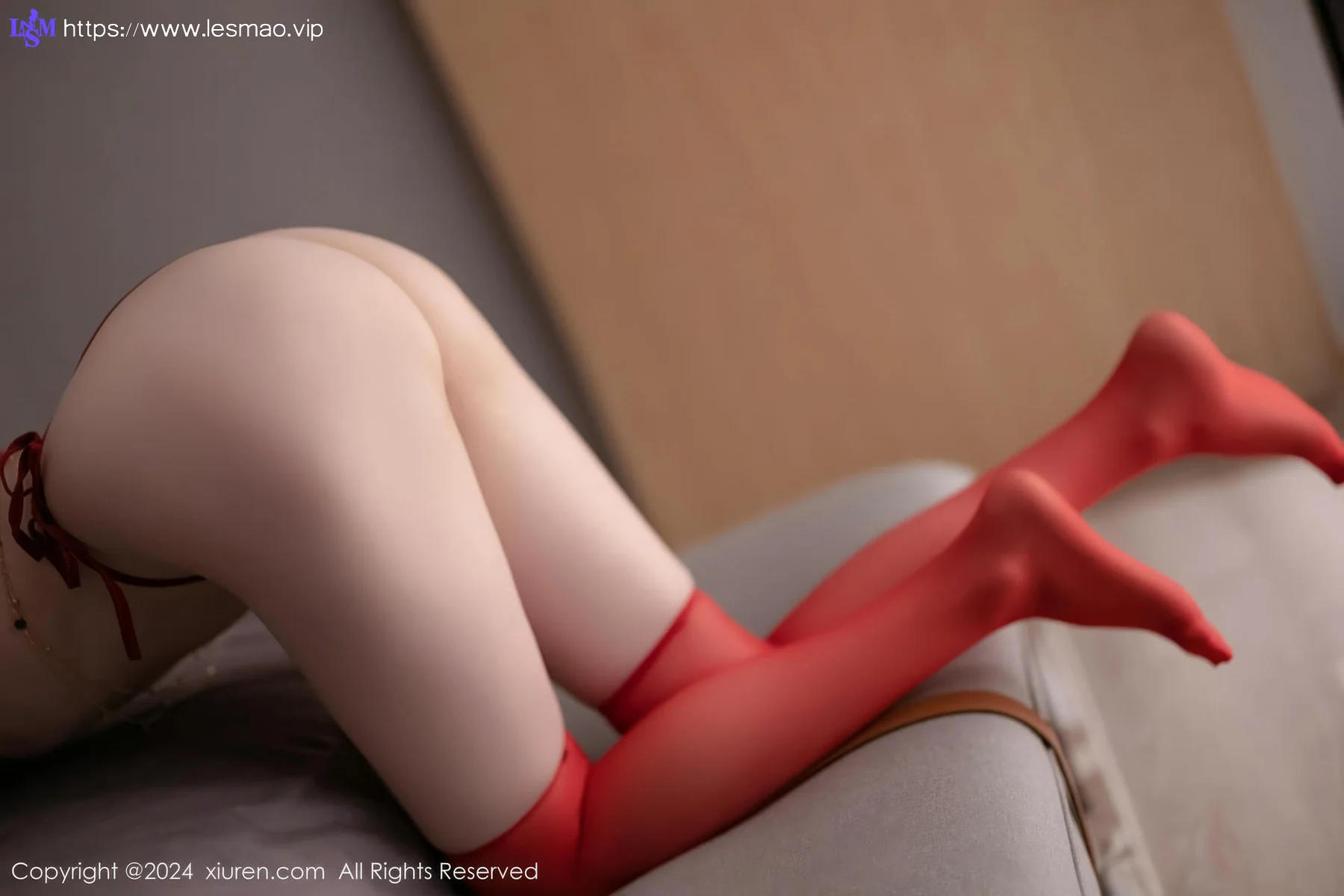 XiuRen 秀人 No.9035 梦心玥 红色比基尼性感写真 - 94