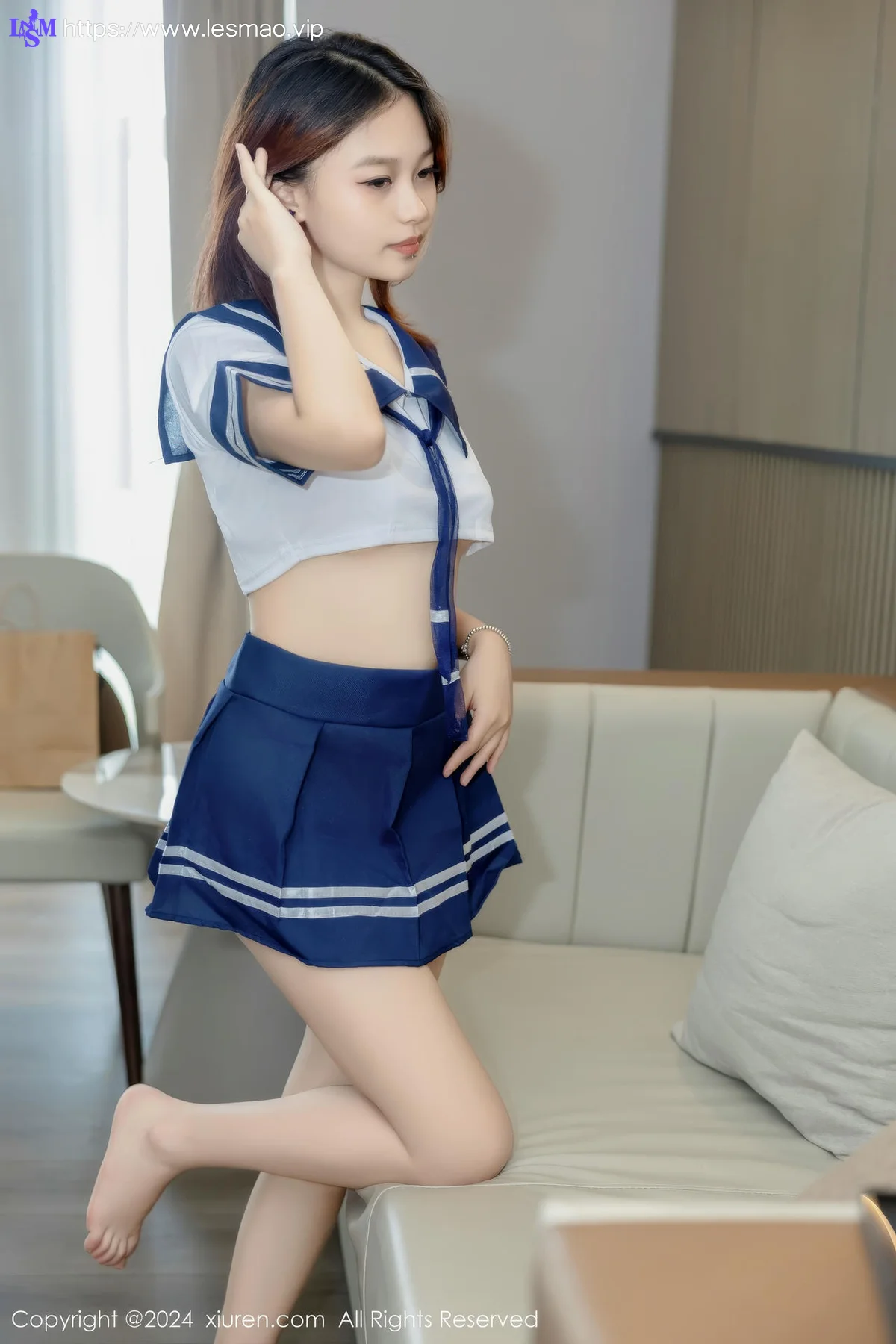 XiuRen 秀人 No.9037 吴婷婉 首套写真制服诱惑3 - 22