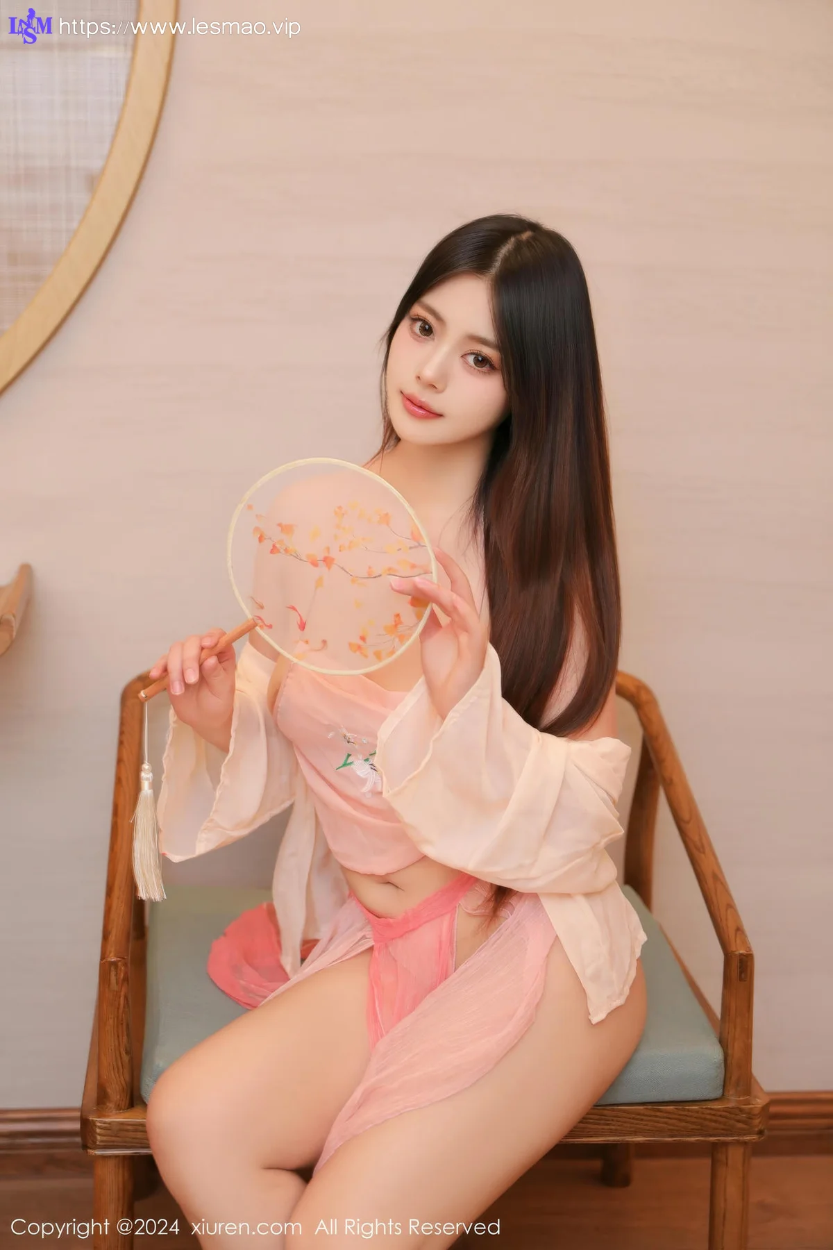 XiuRen 秀人 No.9040 蛋蛋宝 粉色古装服饰性感写真2 - 30