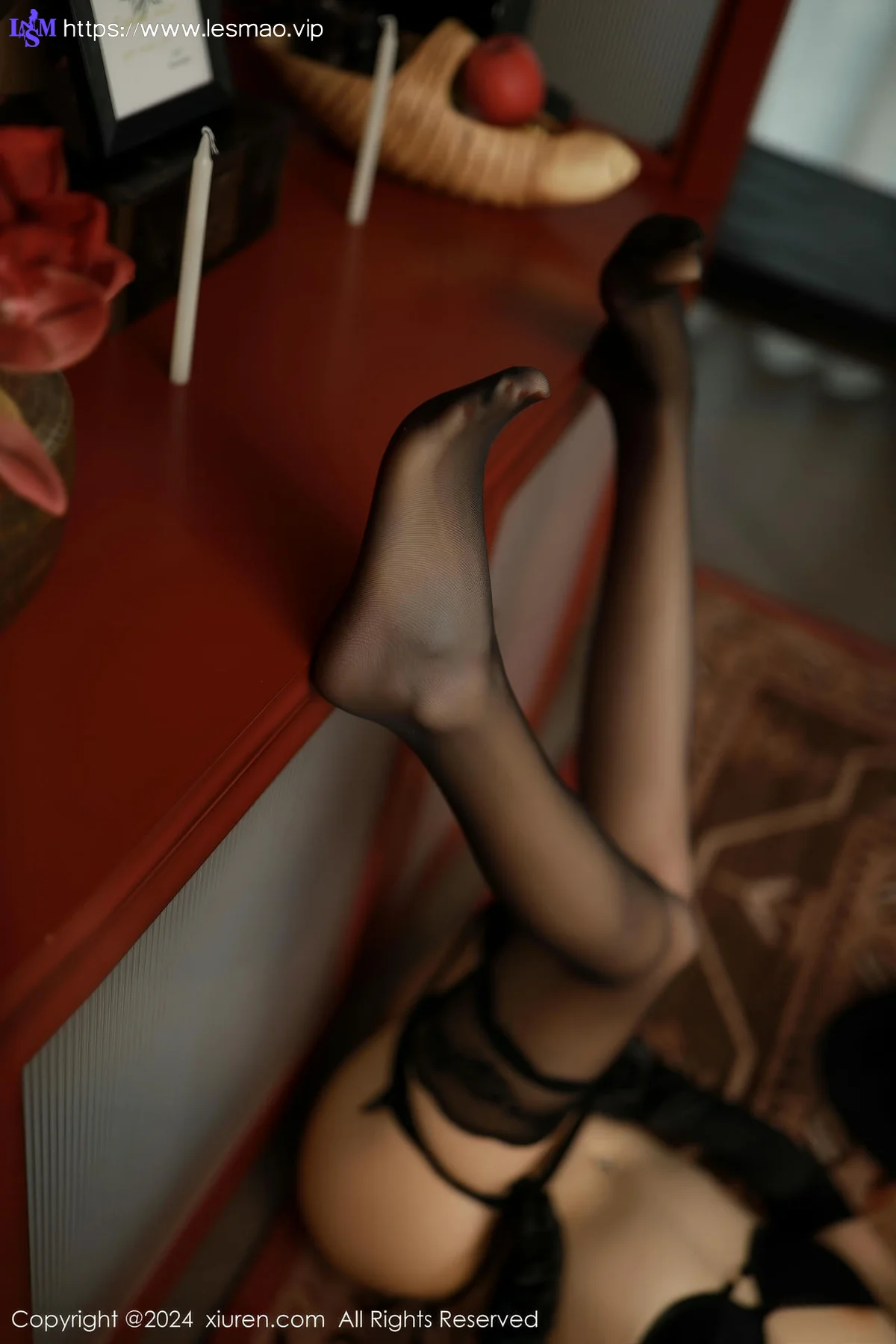 XiuRen 秀人 No.9041 安然anran 黑色服饰性感写真222 - 39