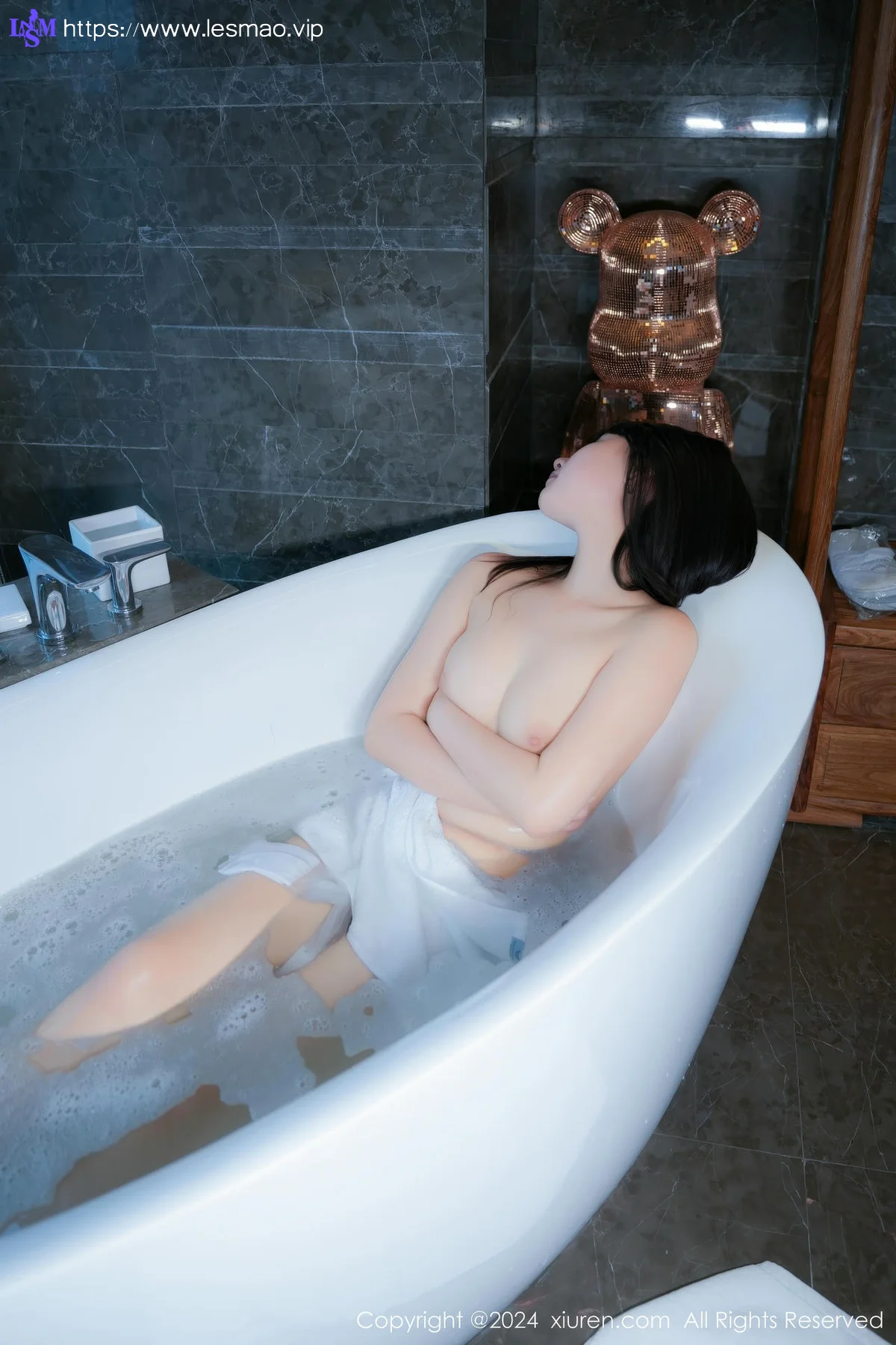 XiuRen 秀人 No.9052 姚若兮vay 浅粉色薄纱服饰性感写真2 - 48