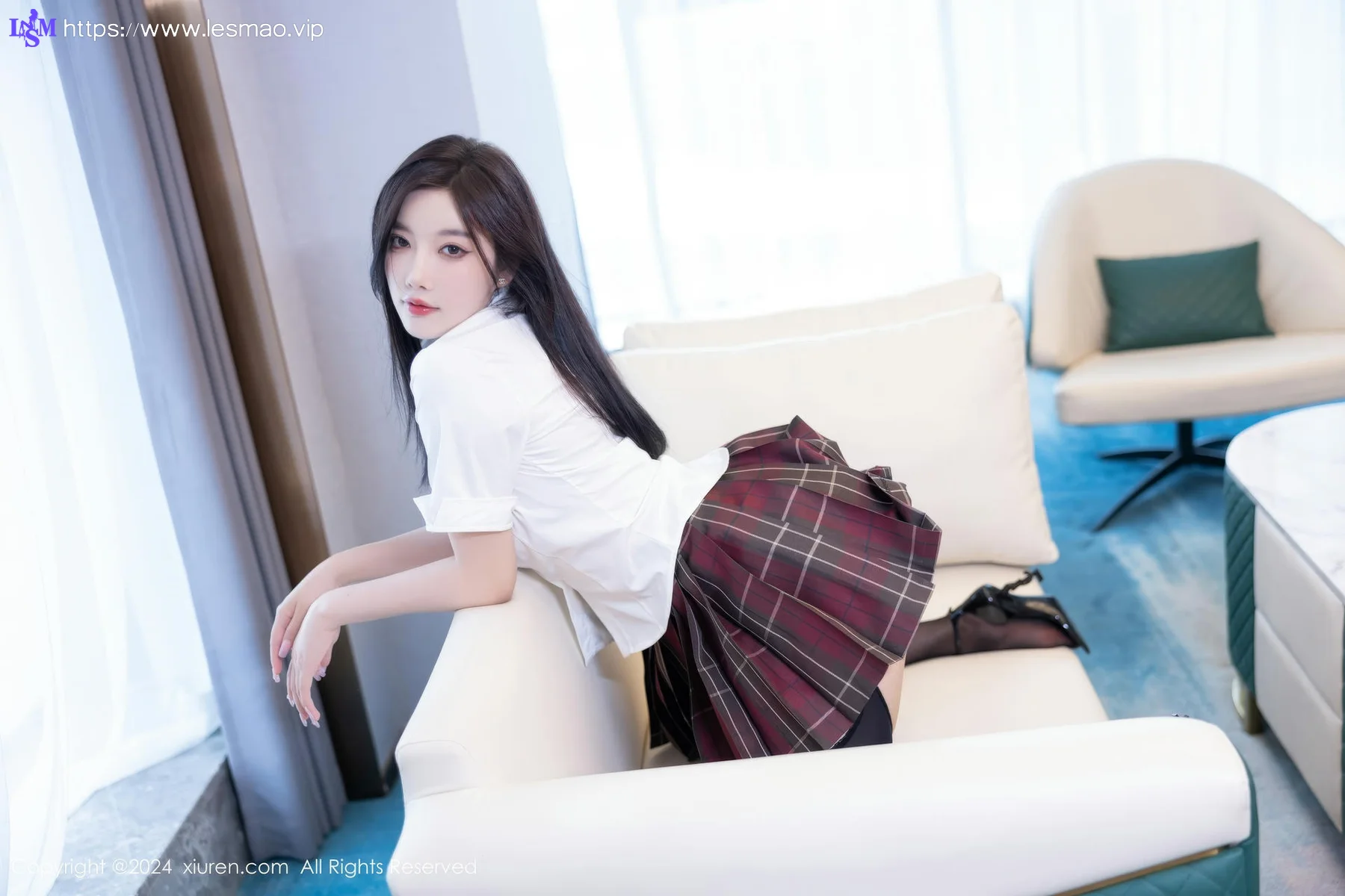 XiuRen 秀人 No.9064 杨晨晨Yome 性感JK制服性感写真1 - 59