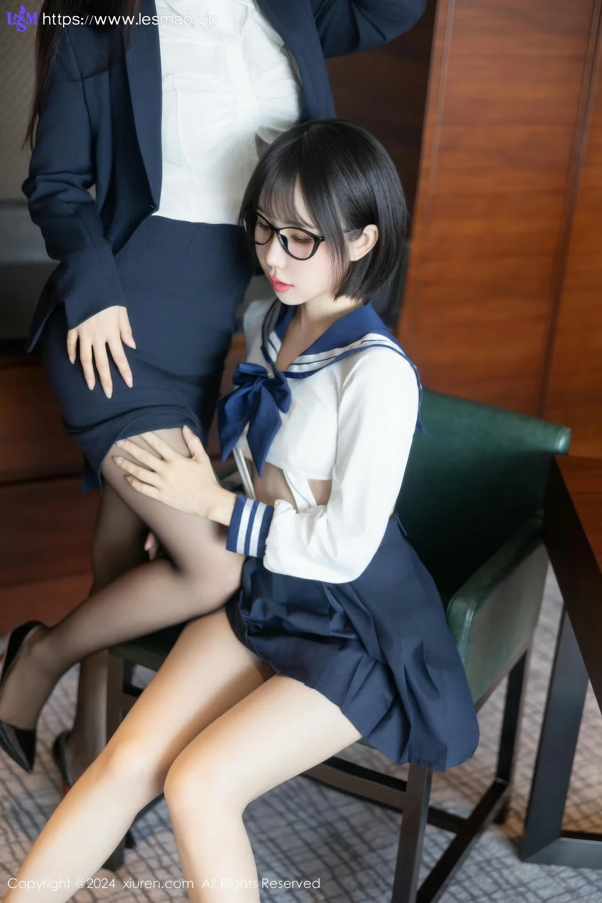XiuRen 秀人 No.9065 小蛮妖Yummy双人模特合辑清新视觉 - 15