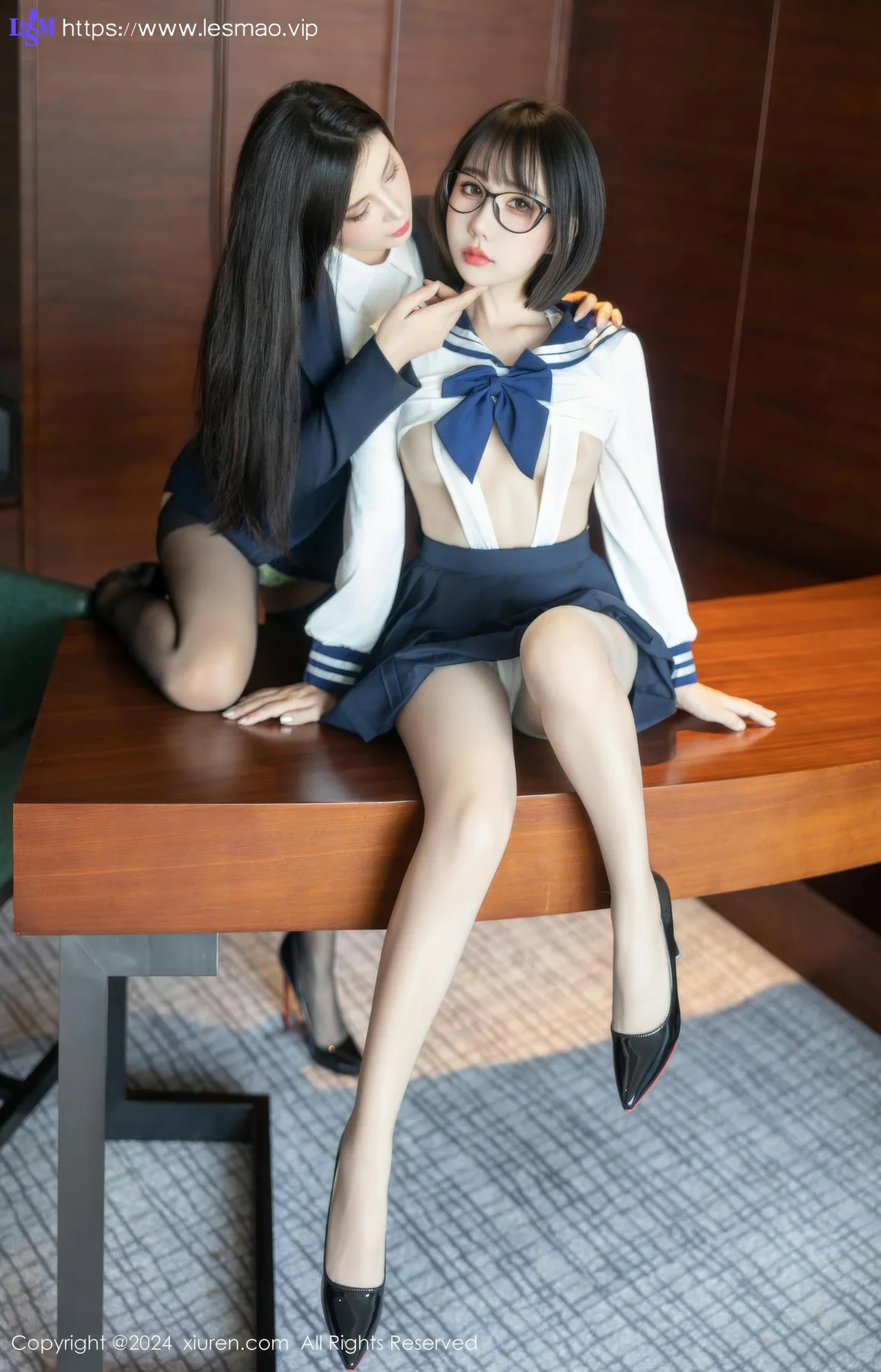 XiuRen 秀人 No.9065 小蛮妖Yummy双人模特合辑清新视觉 - 23