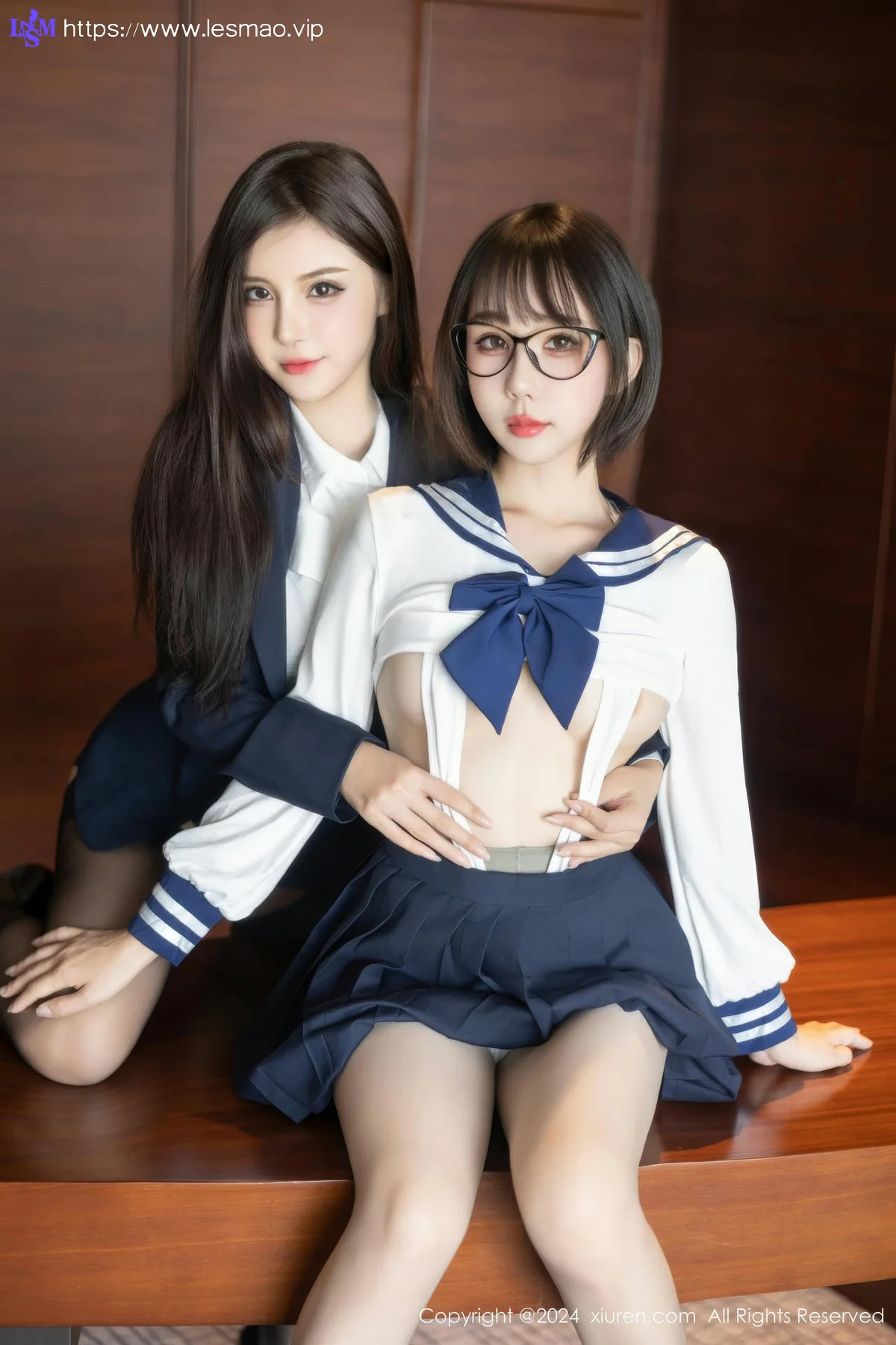 XiuRen 秀人 No.9065 小蛮妖Yummy双人模特合辑清新视觉 - 25