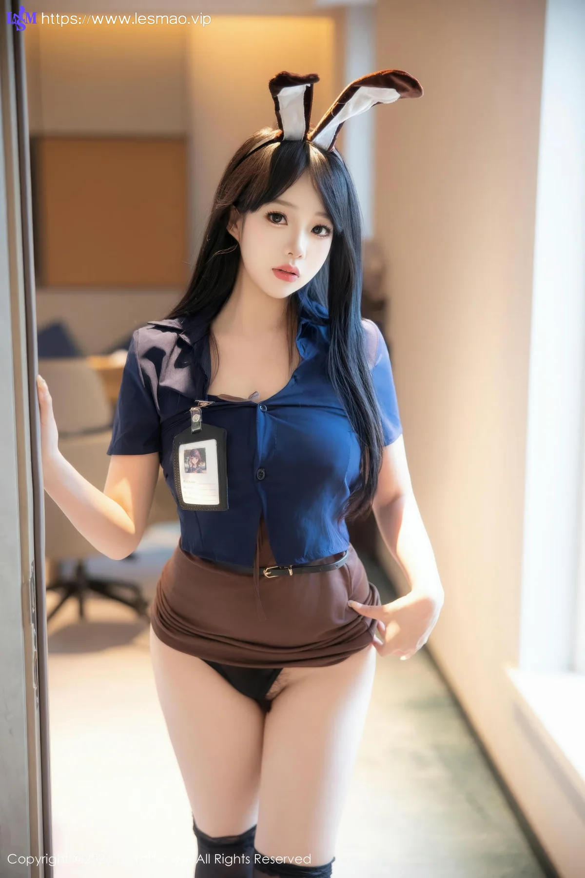 XiuRen 秀人 No.9083 梨秋秋 警花爆乳萝莉 - 11
