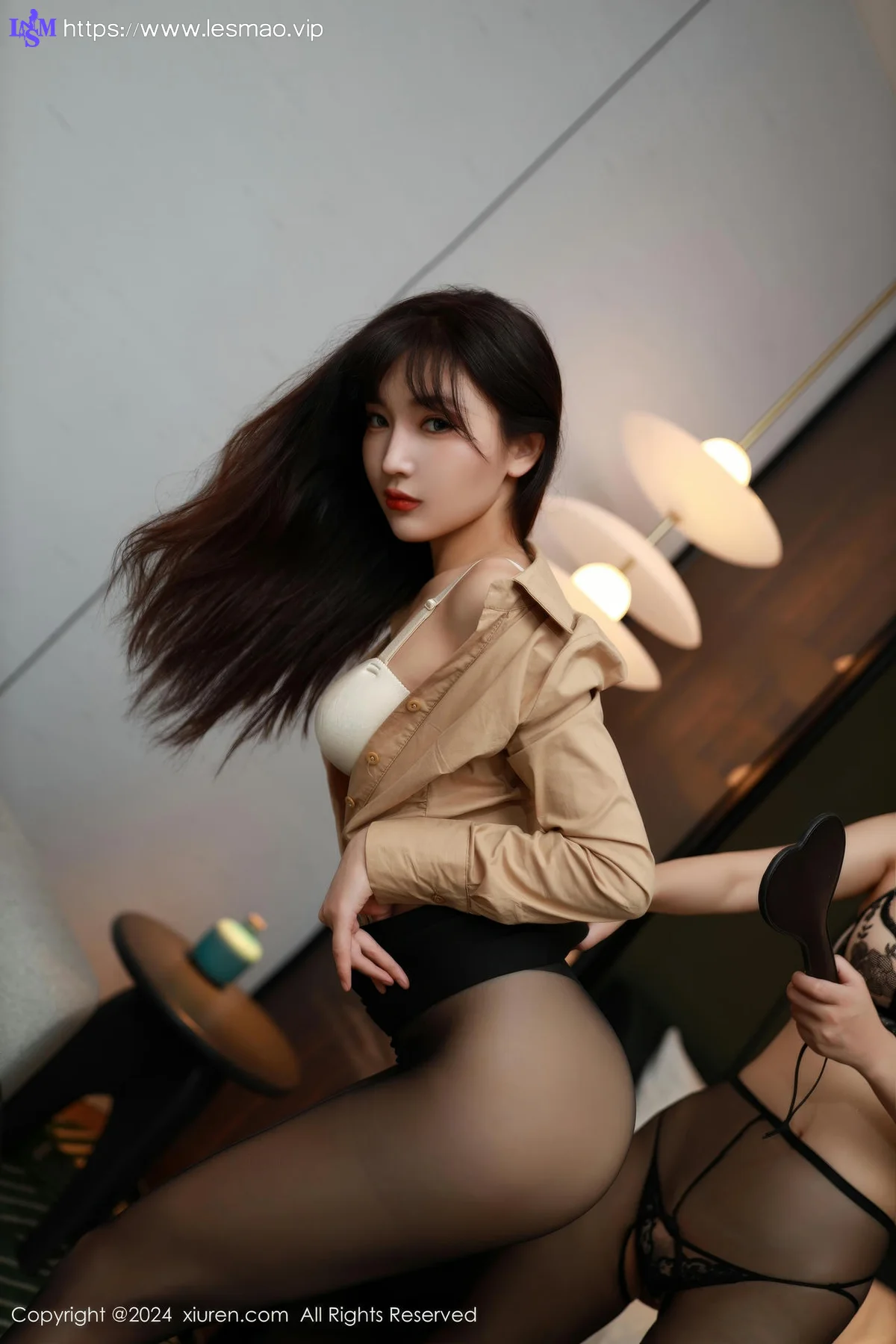 XiuRen 秀人 No.9088 陆萱萱 黑丝OL写真1 - 23