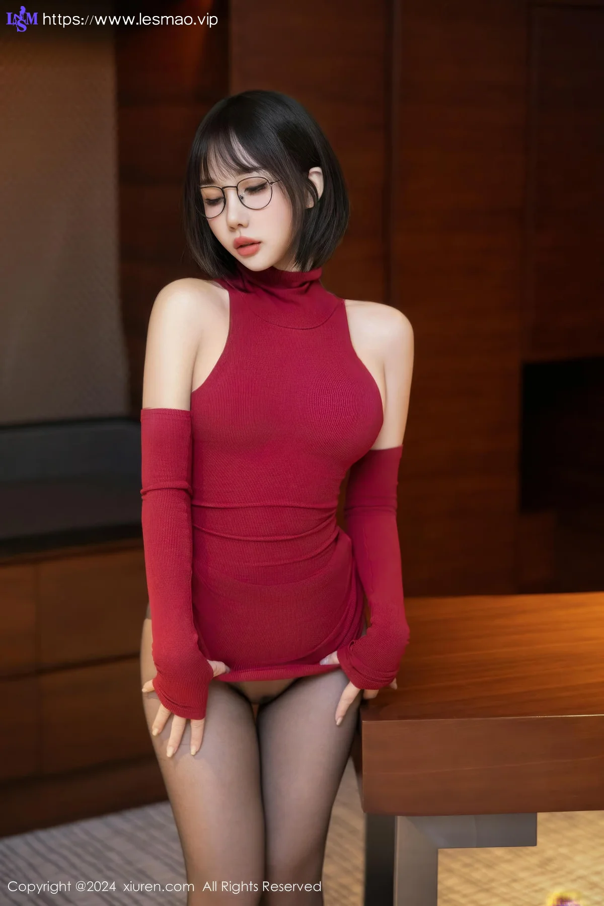 XiuRen 秀人 No.9096 波巧酱 连衣短裙性感写真1 - 21