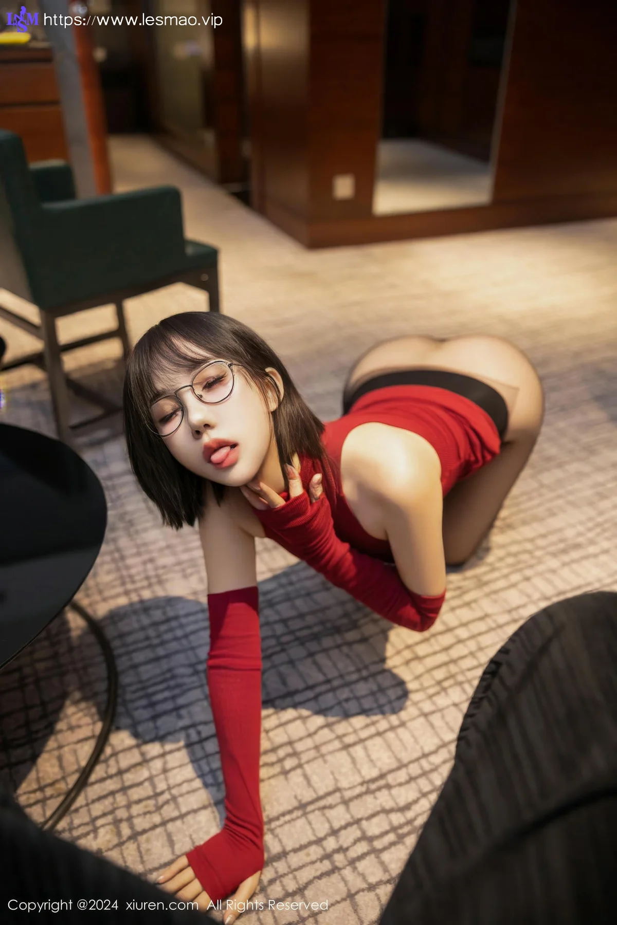 XiuRen 秀人 No.9096 波巧酱 连衣短裙性感写真1 - 35