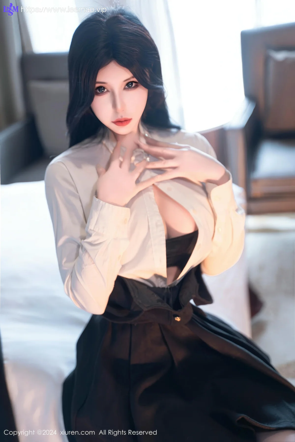 XiuRen 秀人 No.9106 陈芊儿 波涛汹涌乳贴爆乳性感写真 - 87