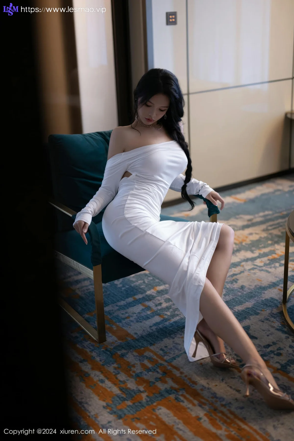 XiuRen 秀人 No.9115 娜比 魅惑黑丝性感写真1 - 32
