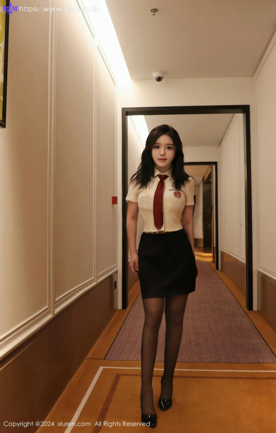 XiuRen 秀人 No.9122 小薯条nienie 校服萝莉美女 - 29